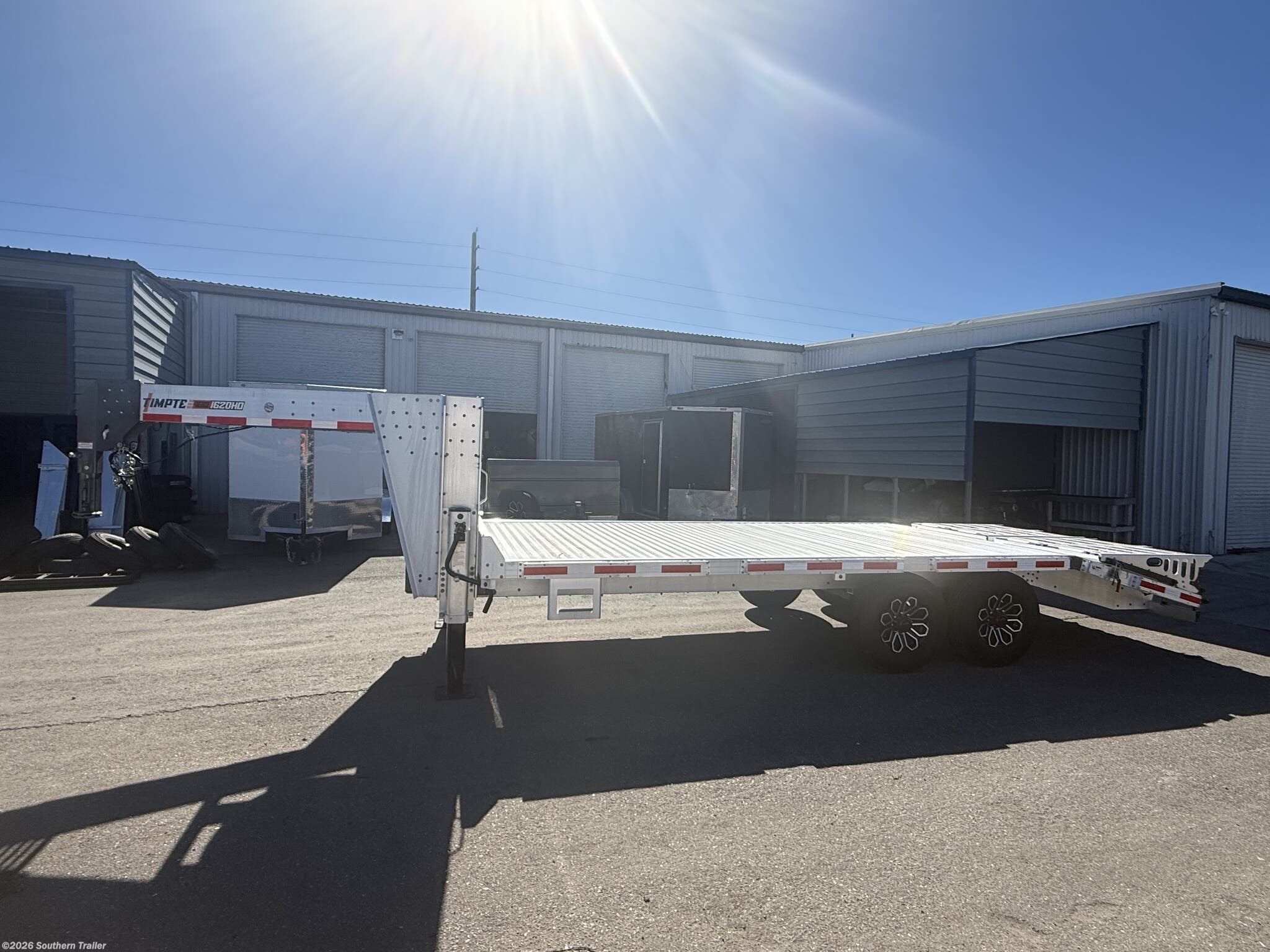 New 2026 Timpte 20' Gooseneck Aluminum Deckover Trailer 16K GVWR available in Englewood, Florida