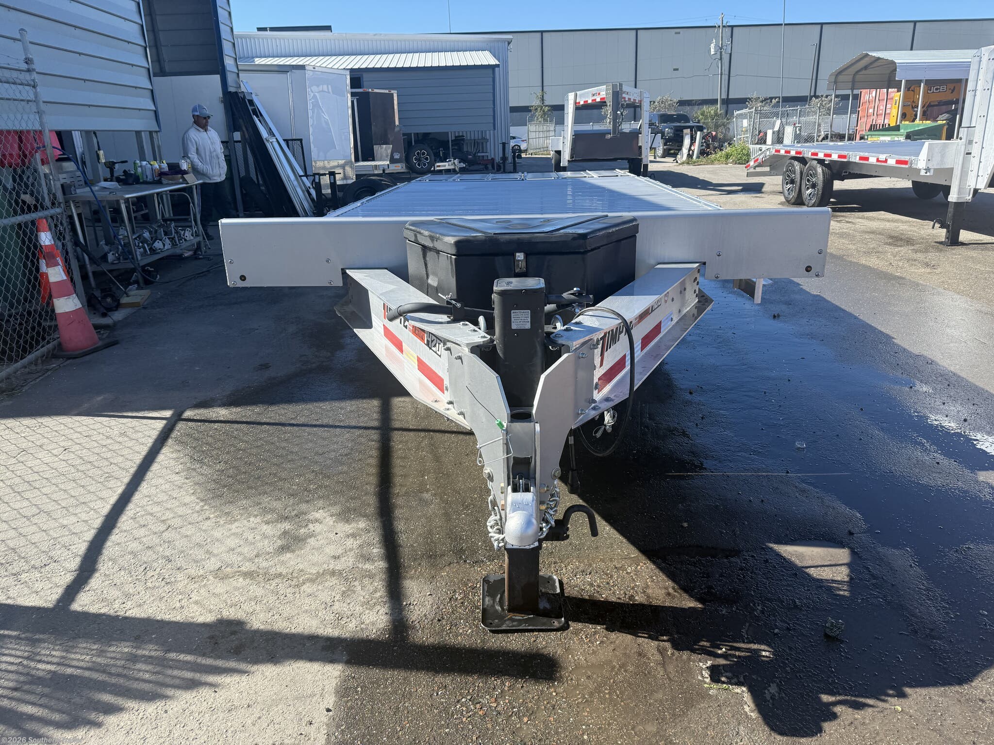 2026 20' Aluminum Deckover Trailer 14K GVWR by Timpte from Southern Trailer in Englewood, Florida
