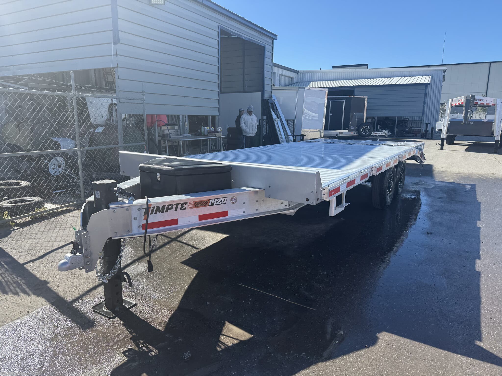 New 2026 Timpte 20' Aluminum Deckover Trailer 14K GVWR available in Englewood, Florida