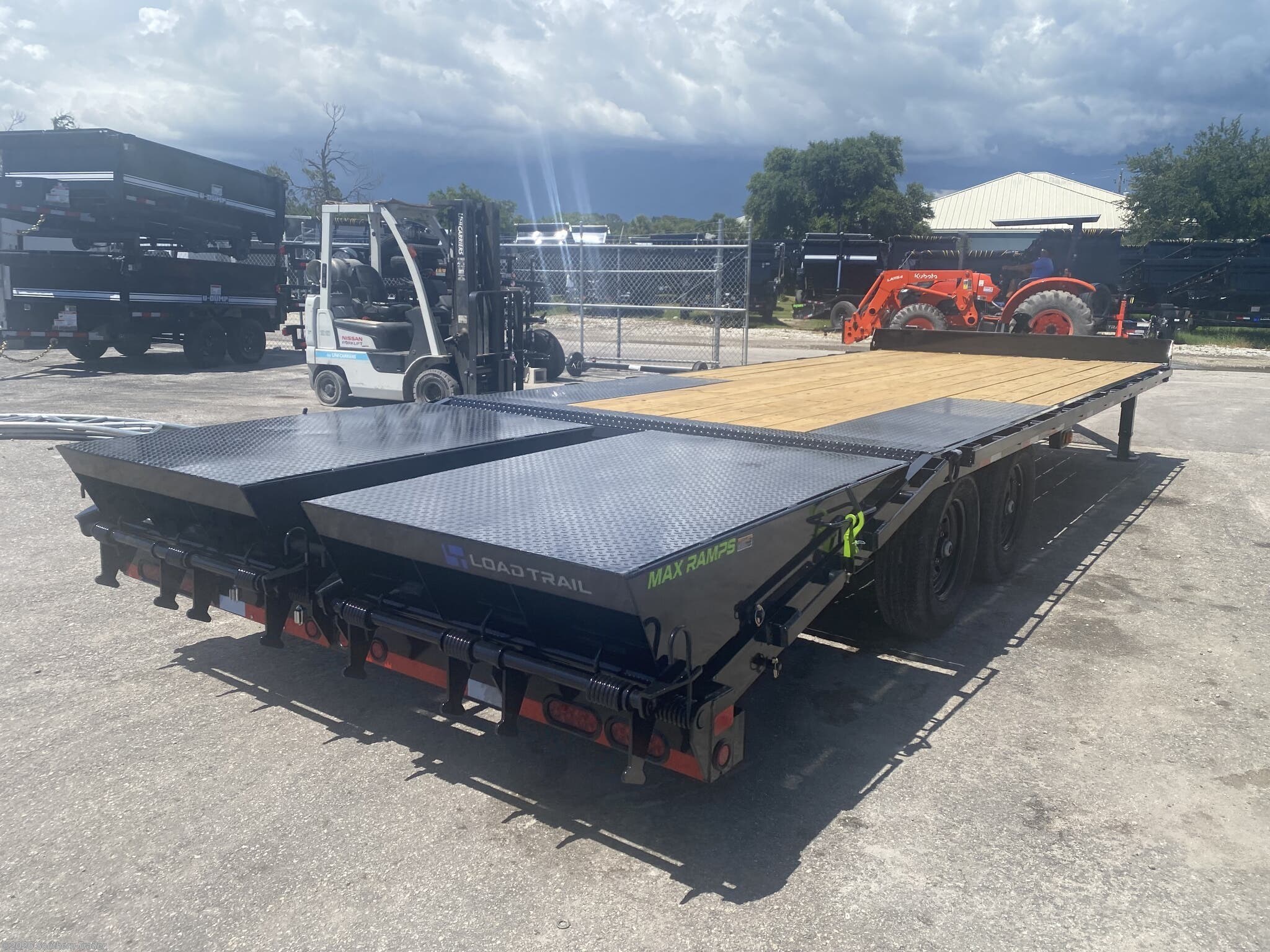 2026 Load Trail PS 102X24 Deckover Equipment w/MAX Ramps 14K GVWR - New Deckover/Flat Deck Trailer for sale by Southern Trailer in Englewood, Florida
