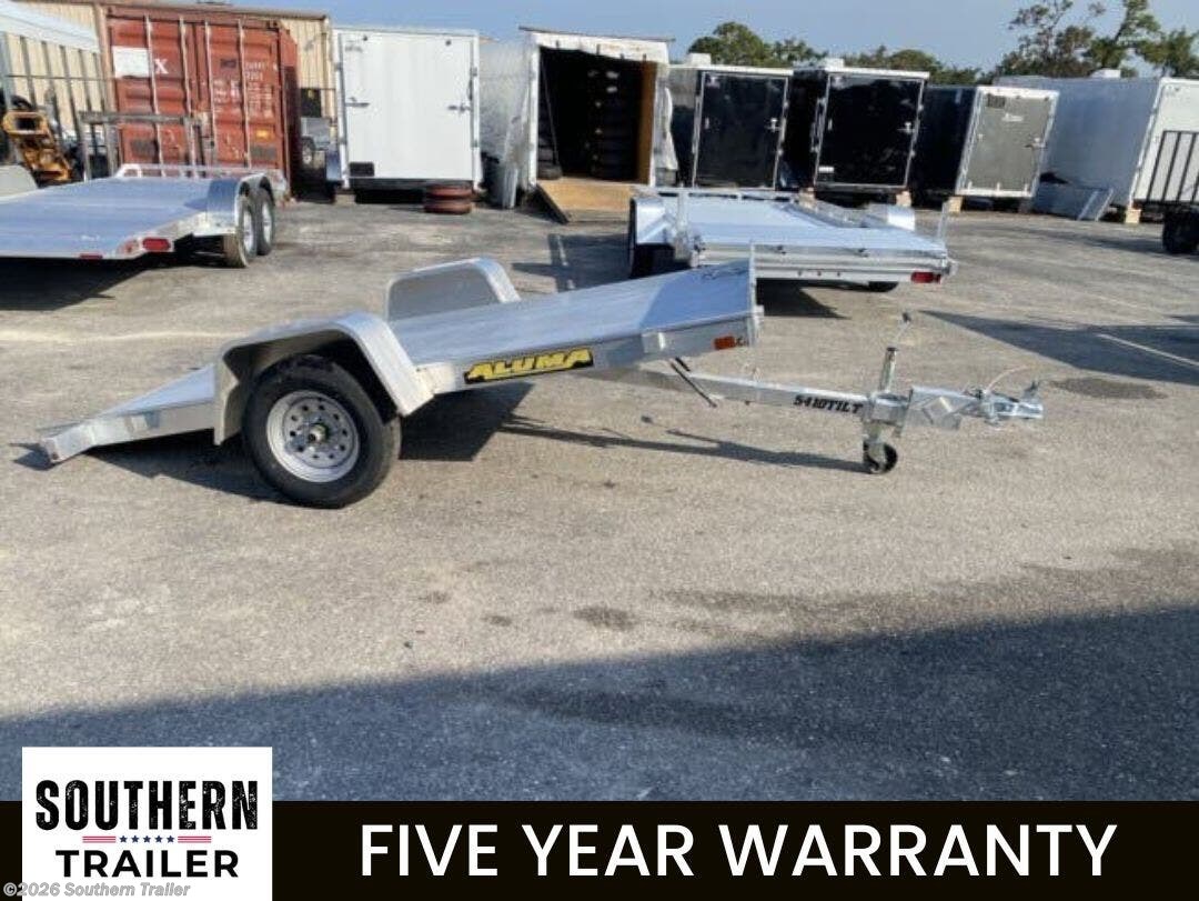 2026 Aluma 5410TILT 10' Aluminum Tiltbed Utility Trailer