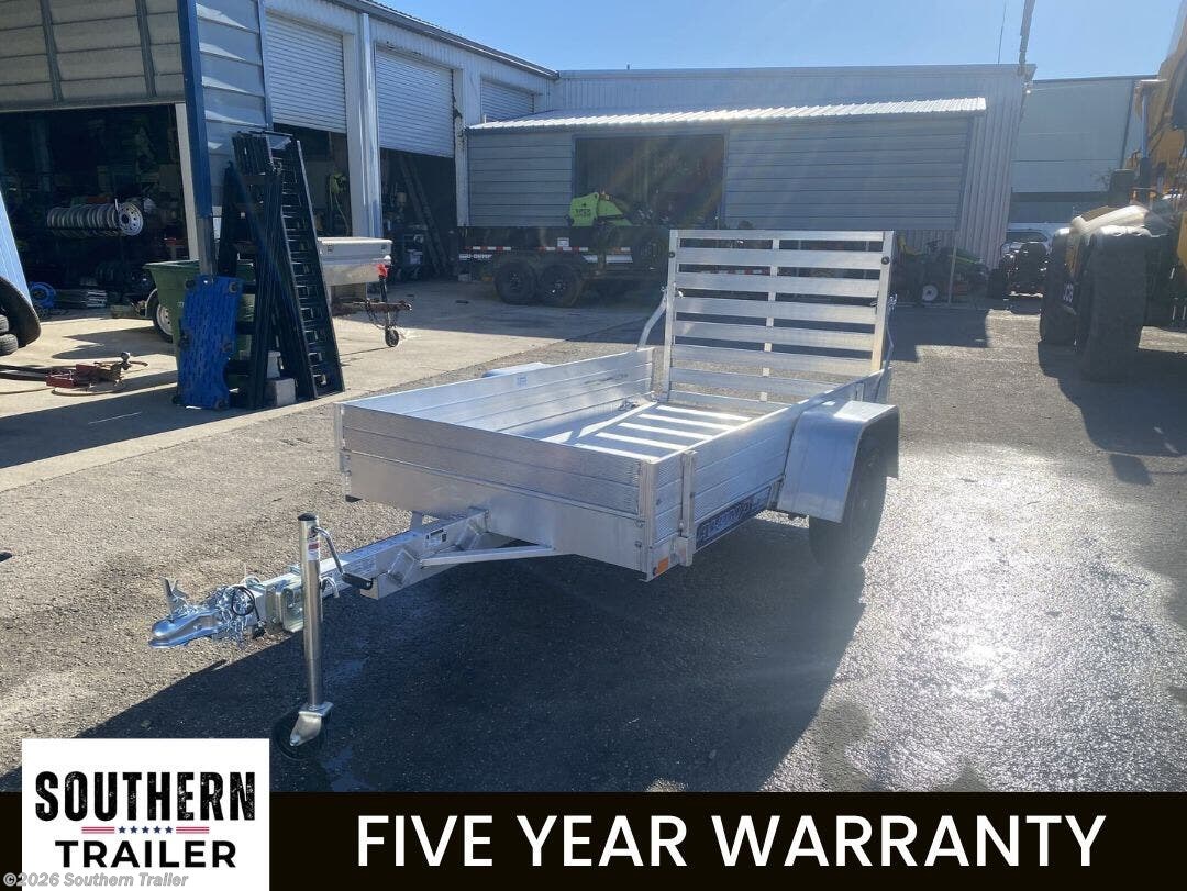 2027 Aluma 548ESA-S-TG 8' Aluminum Utility Trailer with 12" Sides