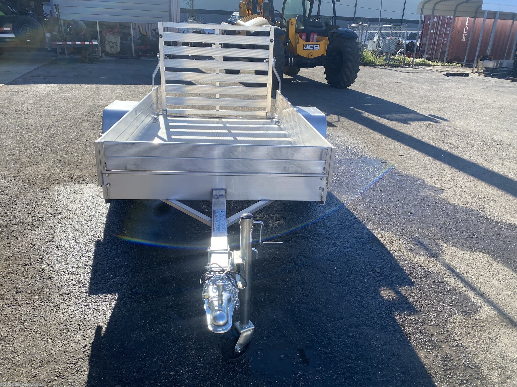 New 2027 Aluma 548ESA-S-TG 8' Aluminum Utility Trailer with 12" Sides available in Englewood, Florida