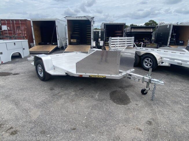2027 Aluma MC210S-R 2 Place Aluminum Motorcycle Trailer - New Motorcycle Trailer for sale by Southern Trailer in Englewood, Florida