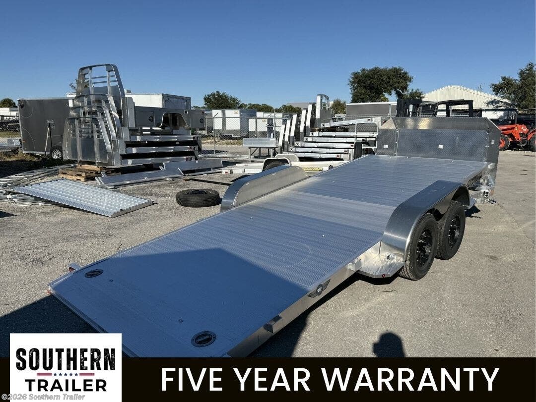 2027 Aluma 8218ANV-TILT-TA 18' Anniversary Edition Aluminum Car Hauler