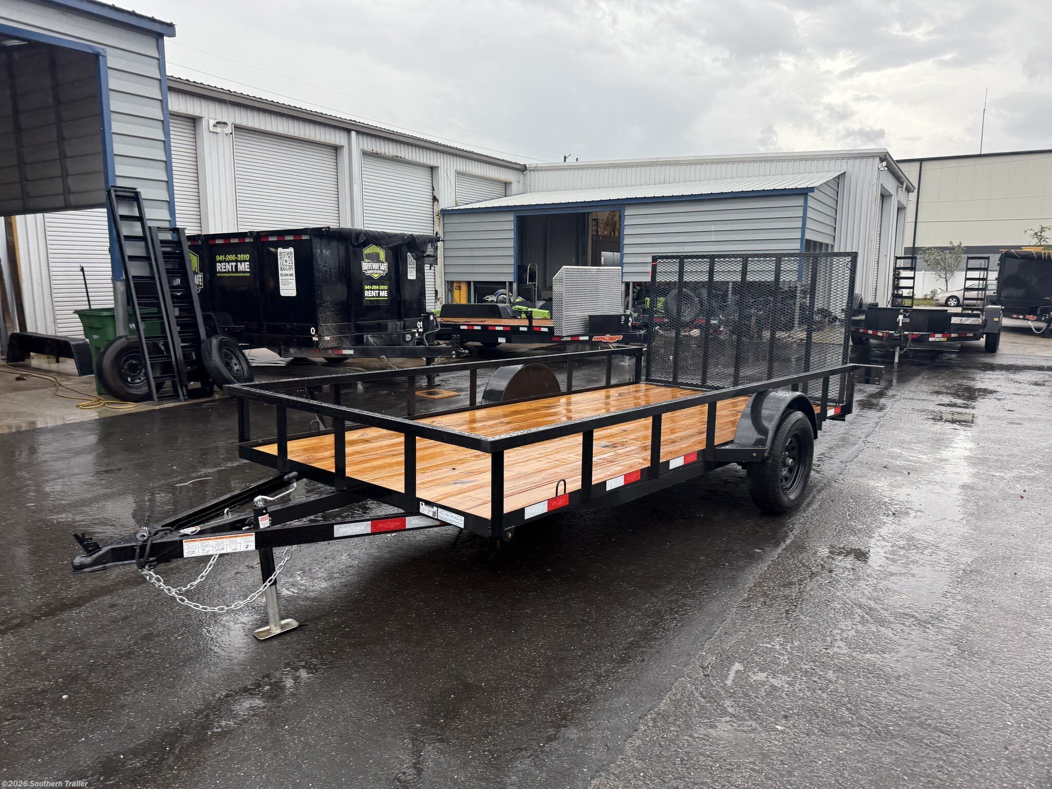 2026 Down 2 Earth 76X14 Tube Top Utility Trailer 2990 GVWR - New Utility Trailer for sale by Southern Trailer in Englewood, Florida