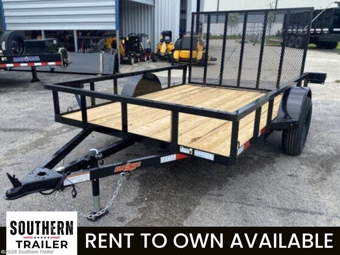 2026 Down 2 Earth 76X10 Tubetop ATV/UTV Utility Trailer 2990 GVWR