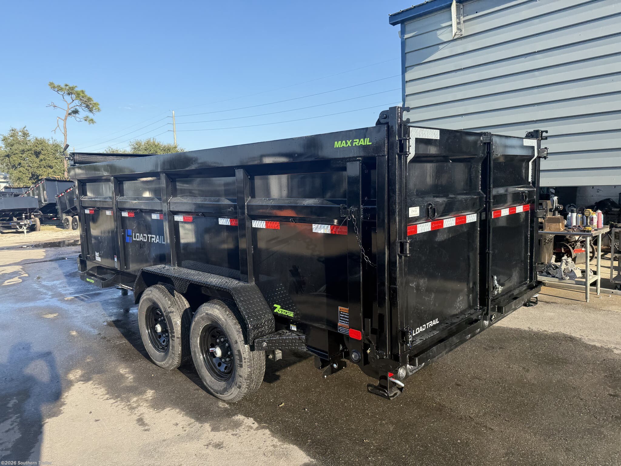 New 2026 Load Trail DL 83X16X4 Telescopic Dump 7GA Floor 14K GVWR available in Englewood, Florida