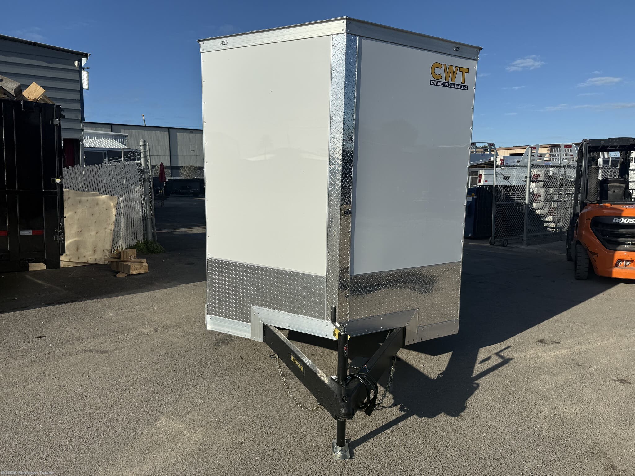 2026 7X16 Extra Tall Enclosed Cargo Trailer 9990 GVWR by Covered Wagon from Southern Trailer in Englewood, Florida