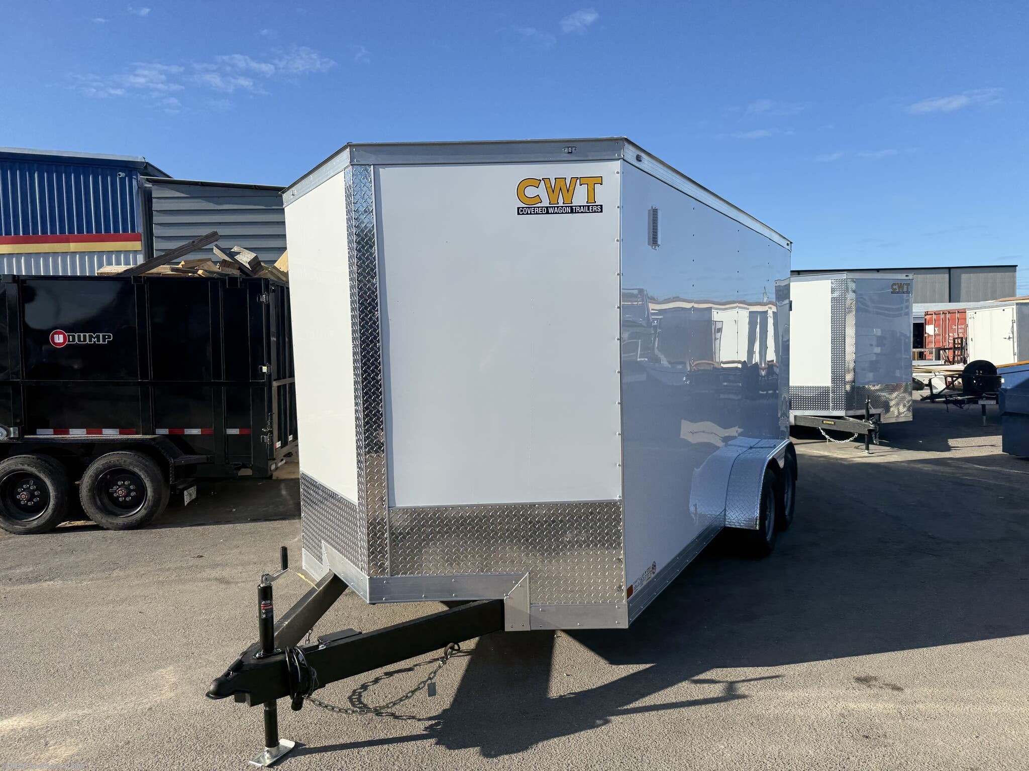 2026 Covered Wagon 7X16 Extra Tall Enclosed Cargo Trailer 9990 GVWR - New Cargo Trailer for sale by Southern Trailer in Englewood, Florida