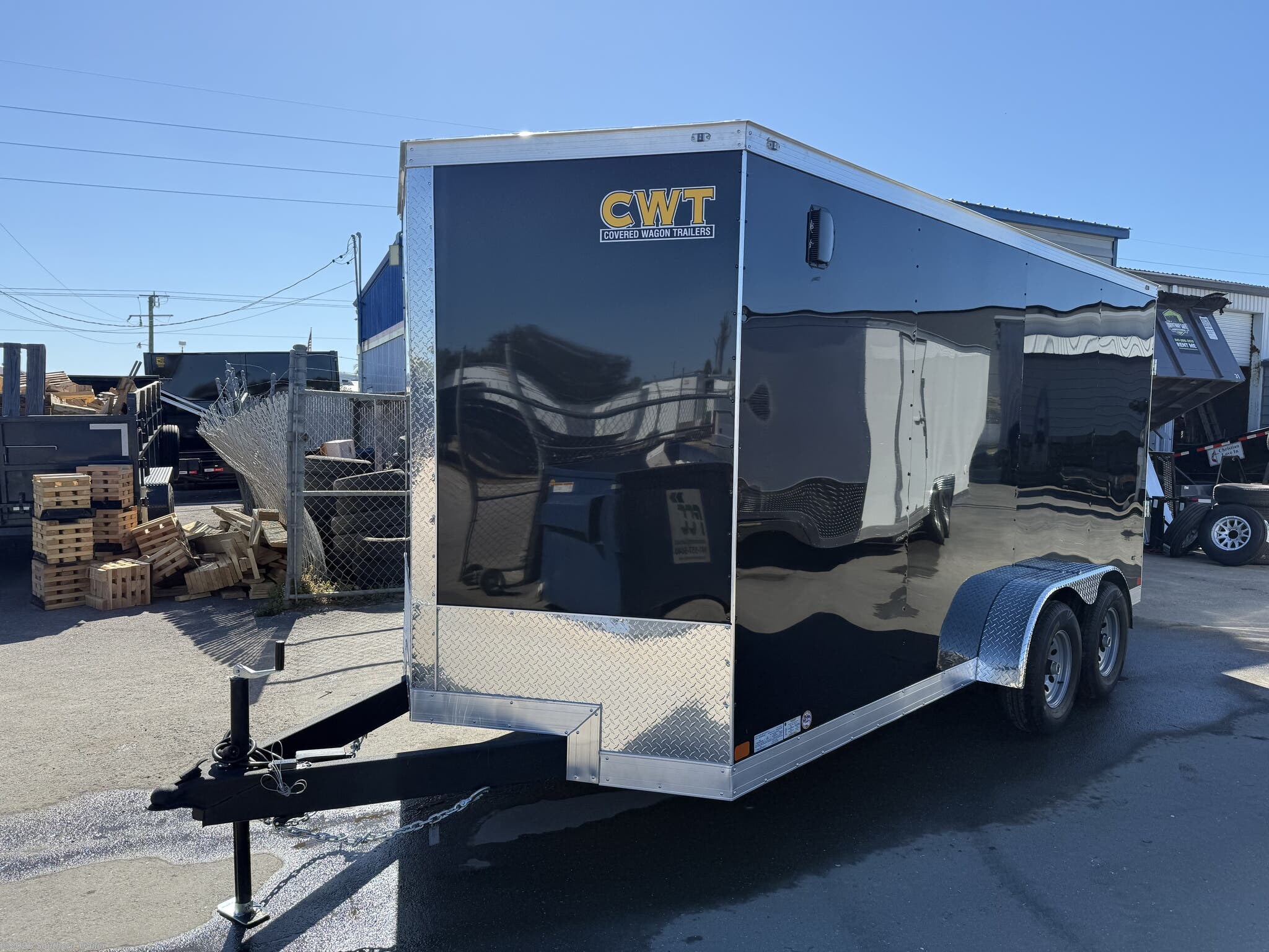2026 Covered Wagon 7X16 Extra Tall Enclosed Cargo Trailer 9990 GVWR - New Cargo Trailer for sale by Southern Trailer in Englewood, Florida