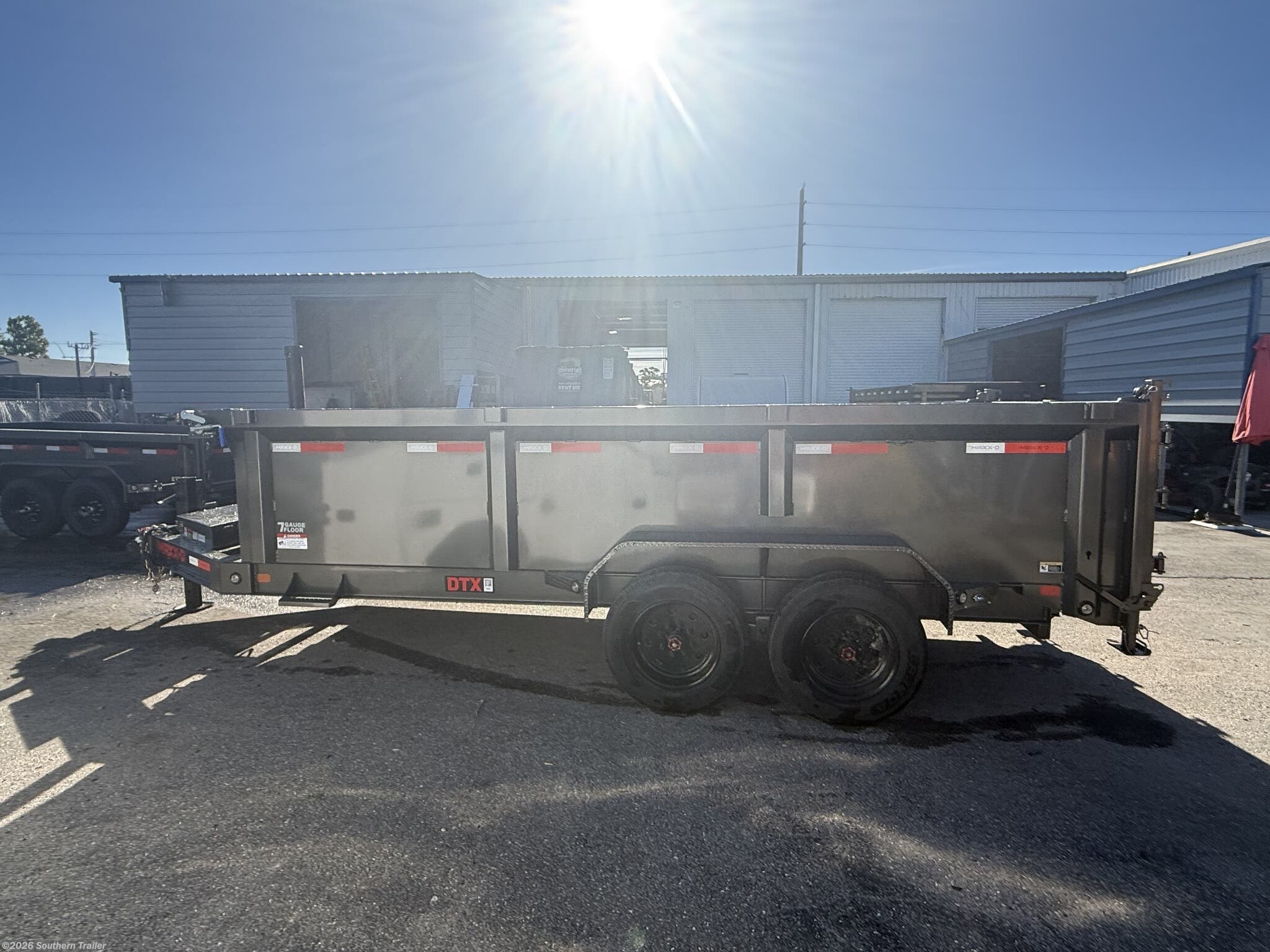 New 2026 MAXX-D 83X16X3 Telescopic Dump 7GA Floor 16K GVWR available in Englewood, Florida