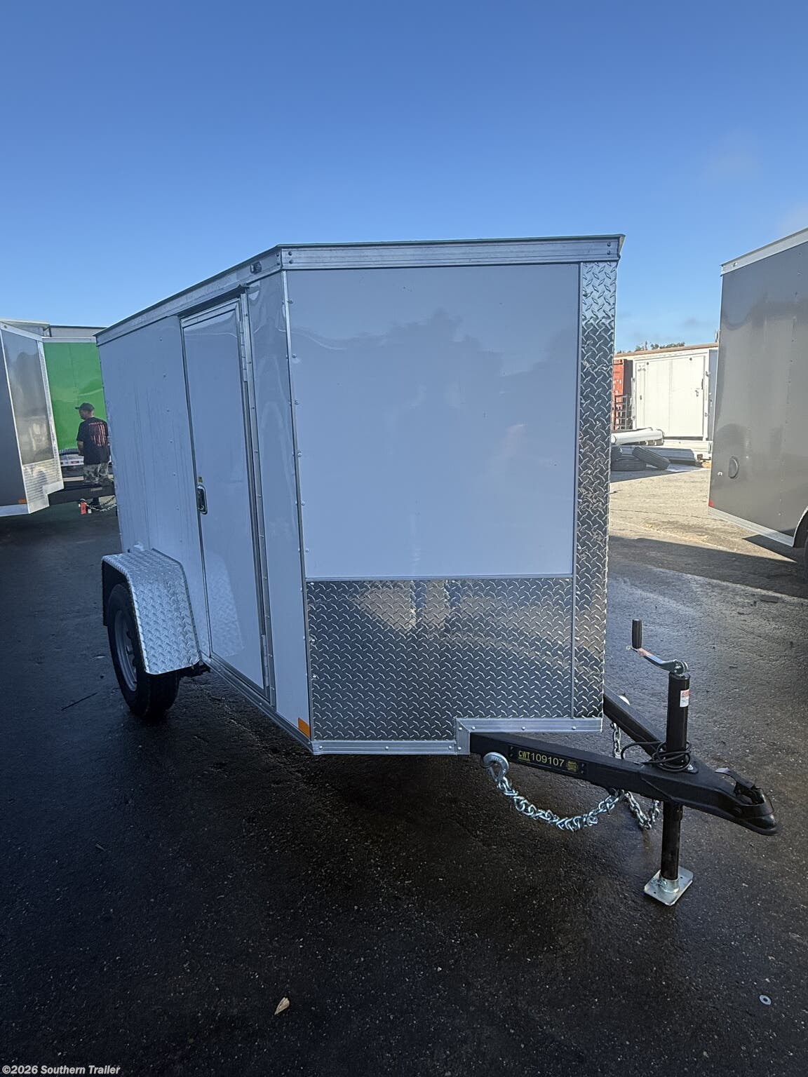 2026 Covered Wagon Goldmine 5X8 Enclosed Cargo Trailer 2990 GVWR