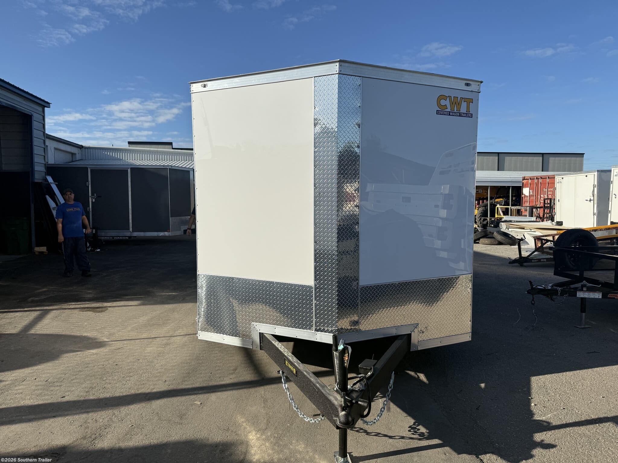 New 2026 Covered Wagon 8.5X16 Extra Tall Enclosed Cargo Trailer 9.9K GVWR available in Englewood, Florida