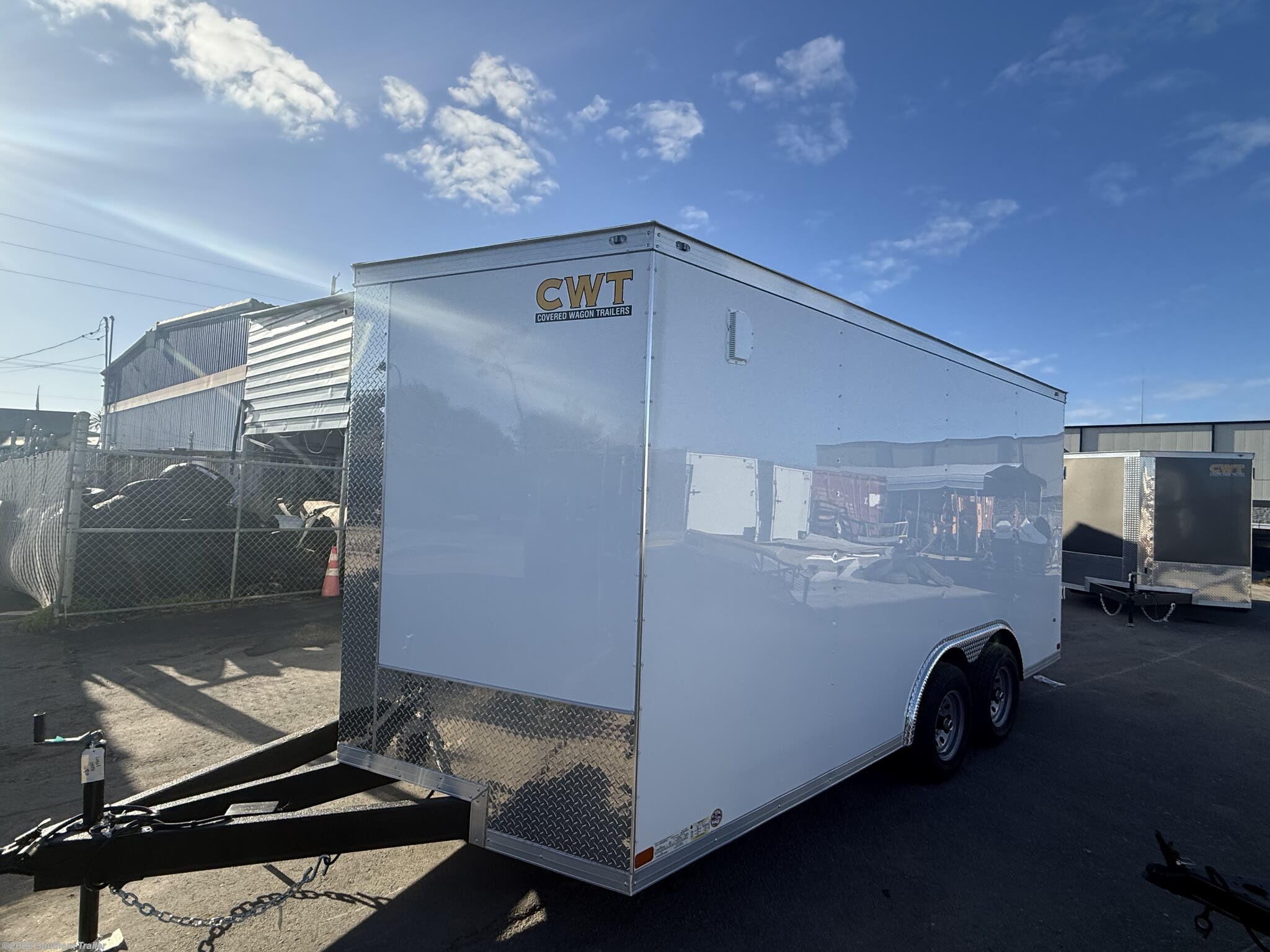 2026 Covered Wagon 8.5X16 Extra Tall Enclosed Cargo Trailer 9.9K GVWR