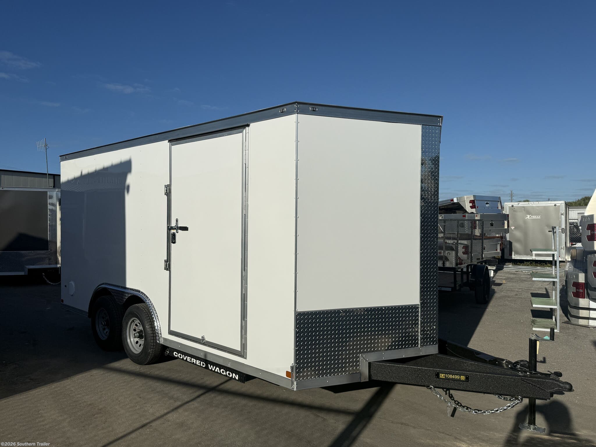 2026 Covered Wagon 8.5X16 Extra Tall Enclosed Cargo Trailer 9.9K GVWR - New Cargo Trailer for sale by Southern Trailer in Englewood, Florida
