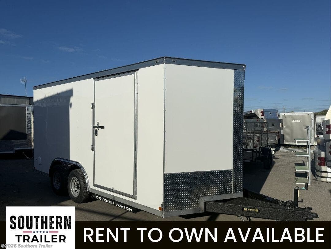 2026 Covered Wagon 8.5X16 Extra Tall Enclosed Cargo Trailer 9.9K GVWR