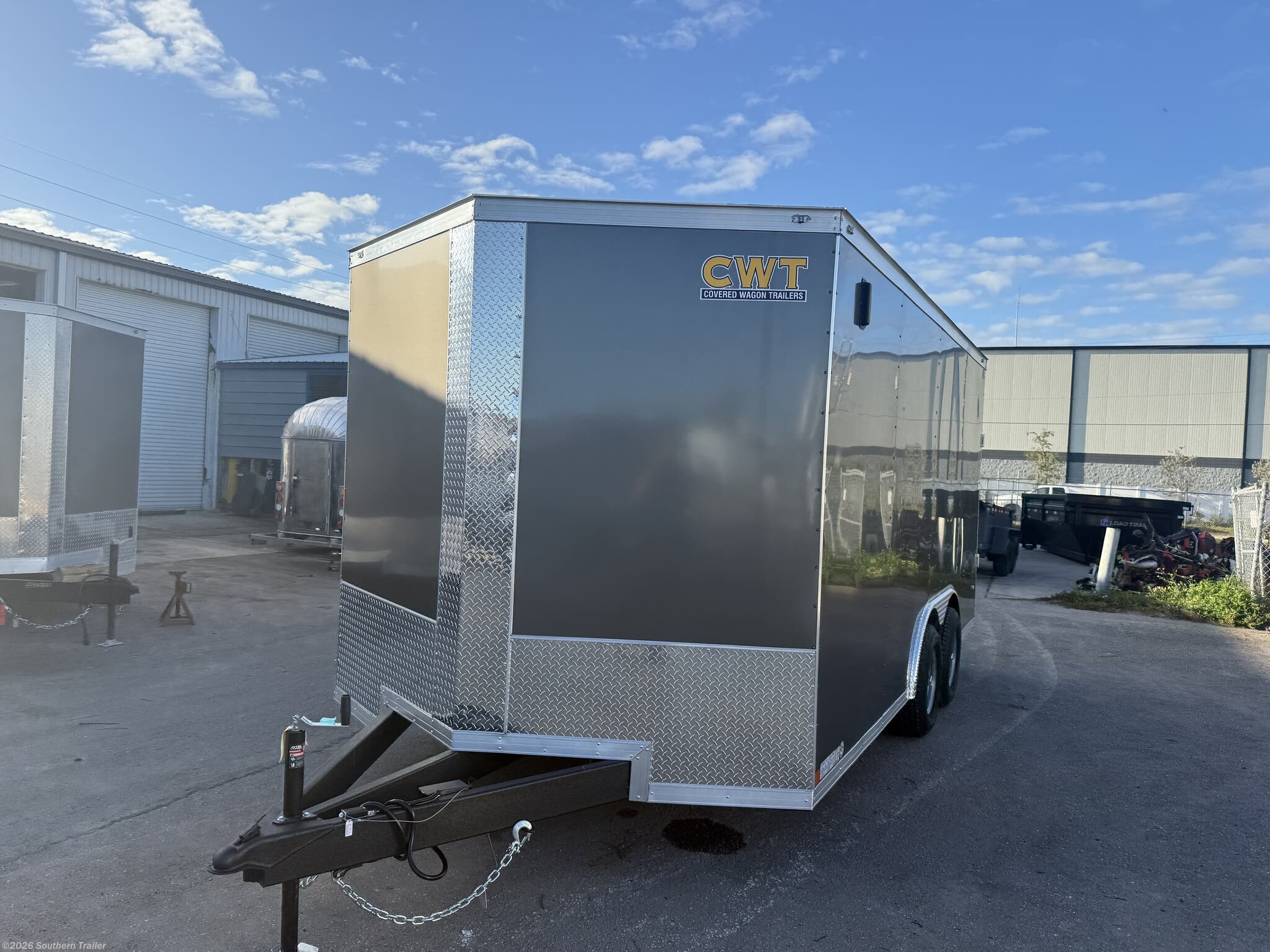 2026 Covered Wagon 8.5X16 Extra Tall Enclosed Cargo Trailer 9.9K GVWR