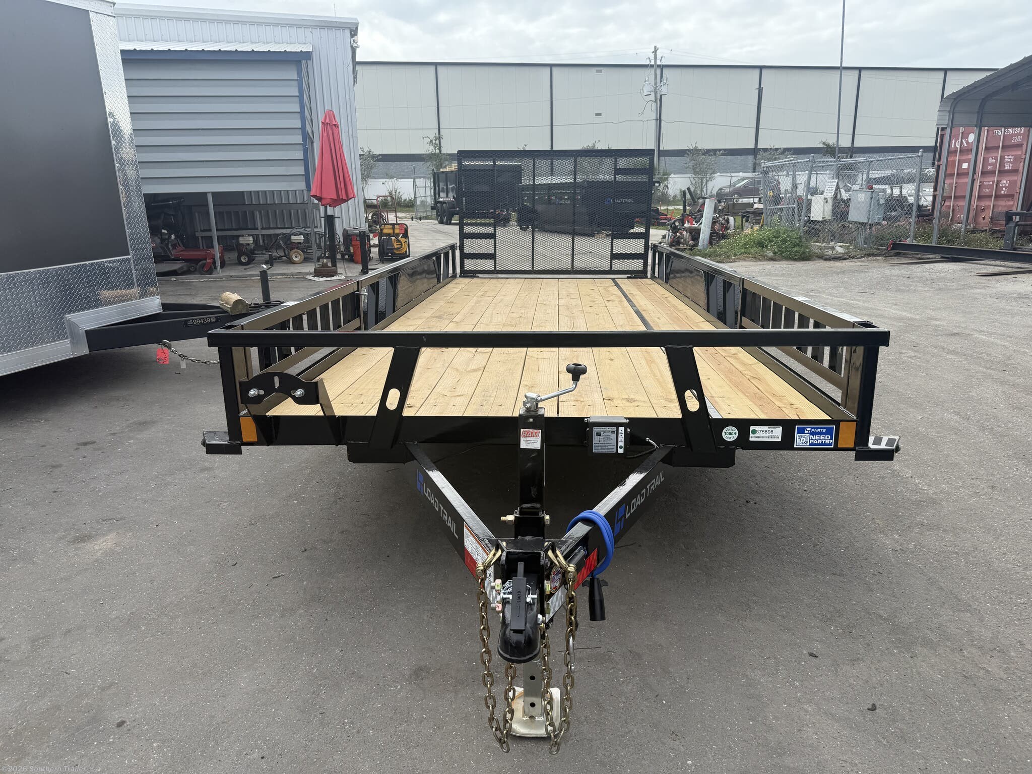 2026 UE 83X18 Utility Trailer w/Side Rail Ramps 9990 GVWR by Load Trail from Southern Trailer in Englewood, Florida