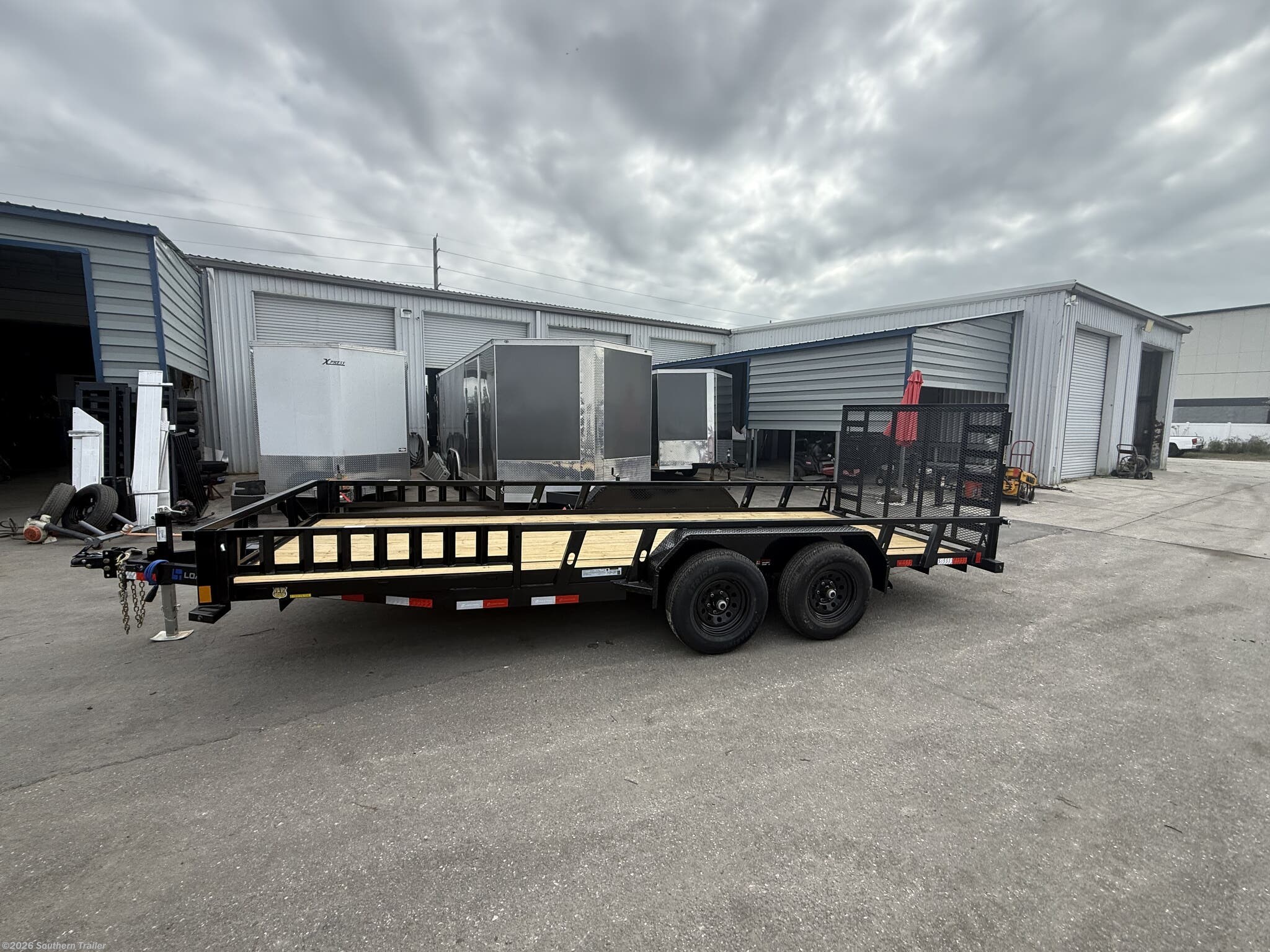 New 2026 Load Trail UE 83X18 Utility Trailer w/Side Rail Ramps 9990 GVWR available in Englewood, Florida