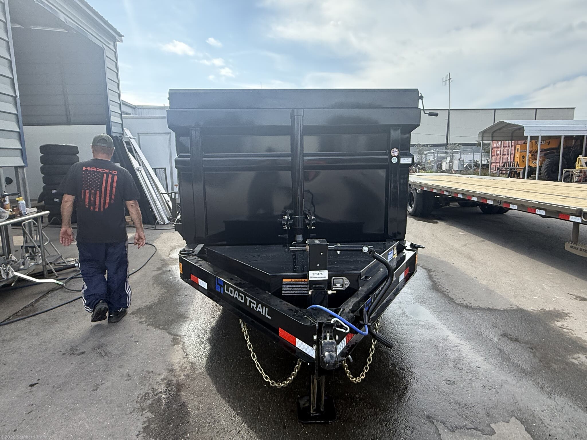 2026 DL 83X12X4 Telescopic Dump Trailer 14K GVWR by Load Trail from Southern Trailer in Englewood, Florida