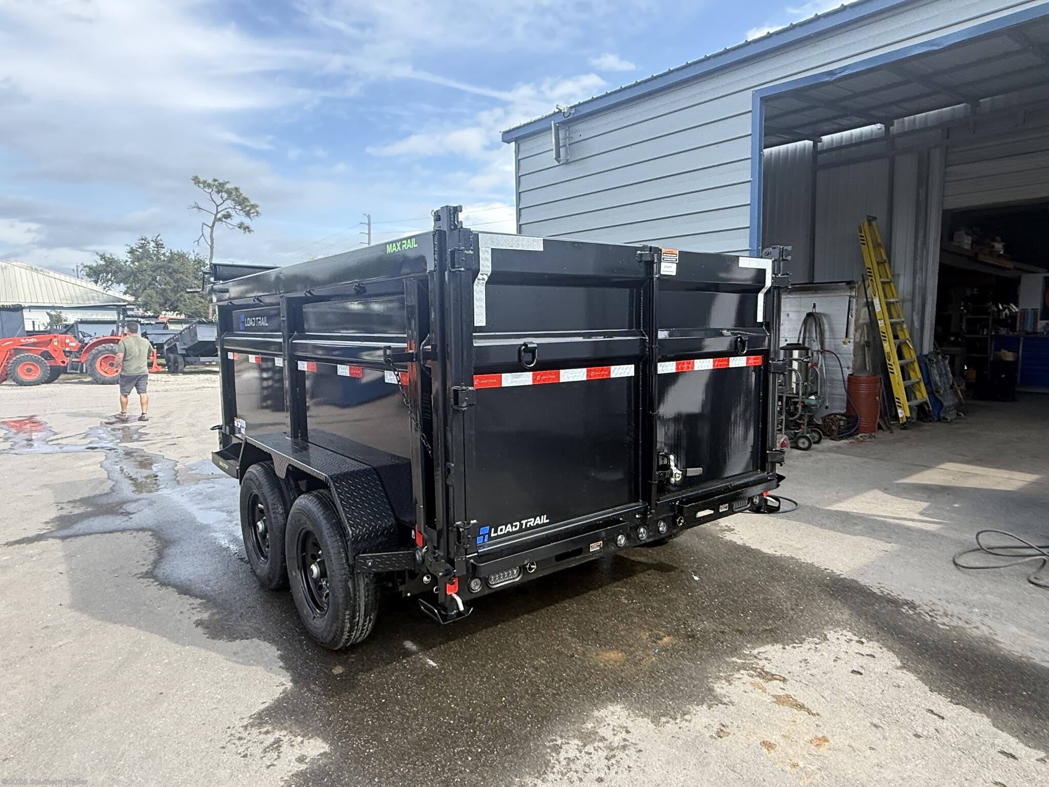 New 2026 Load Trail DL 83X12X4 Telescopic Dump Trailer 14K GVWR available in Englewood, Florida