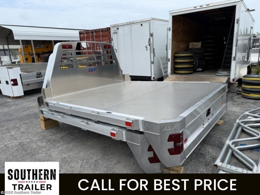 2025 EBY 8'6" X 84 1/8"  Aluminum Big Country Flatbed