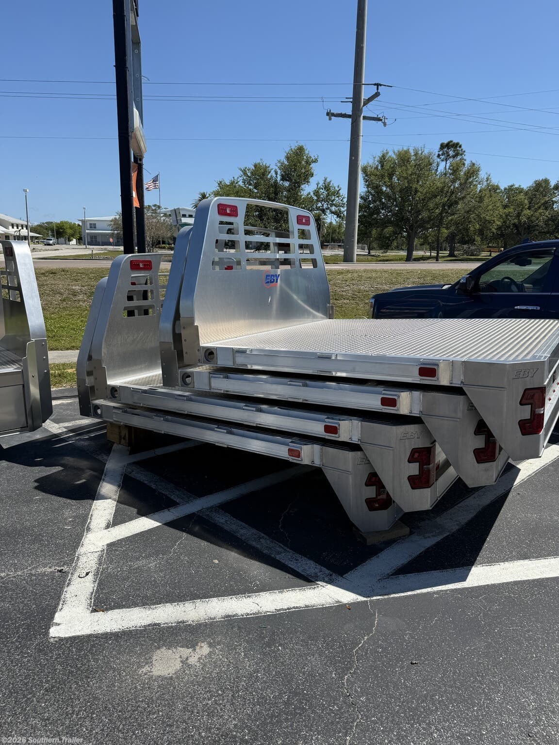 2025 EBY 8'6" X 101 1/4" Aluminum Big Country Flatbed - New Flat Bed Body for sale by Southern Trailer in Englewood, Florida