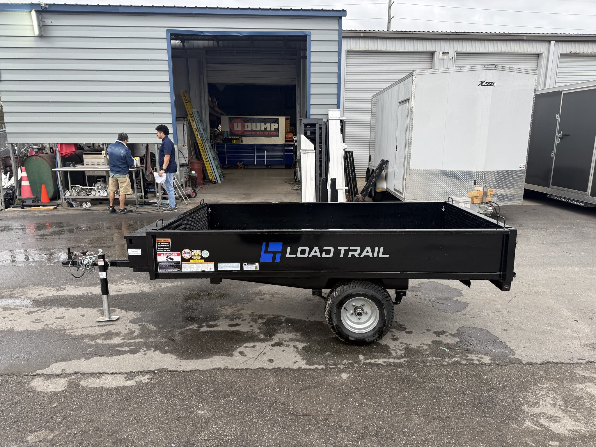 New 2026 Load Trail DU 60"X8' Single Axle Urban Dump Trailer 2990 GVWR available in Englewood, Florida