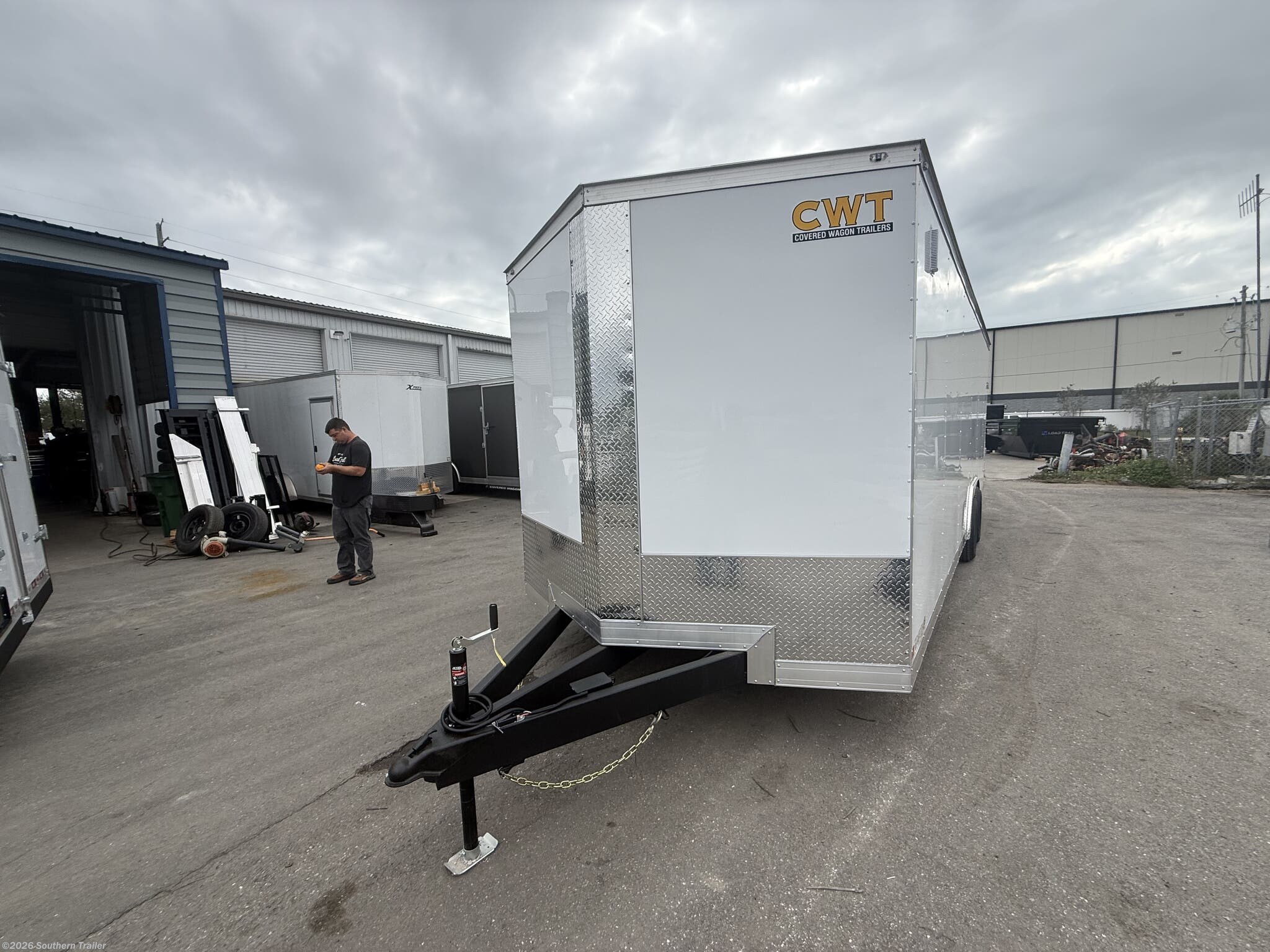 New 2026 Covered Wagon 8.5X24 Extra Tall Enclosed Cargo Trailer 9990 GVWR available in Englewood, Florida