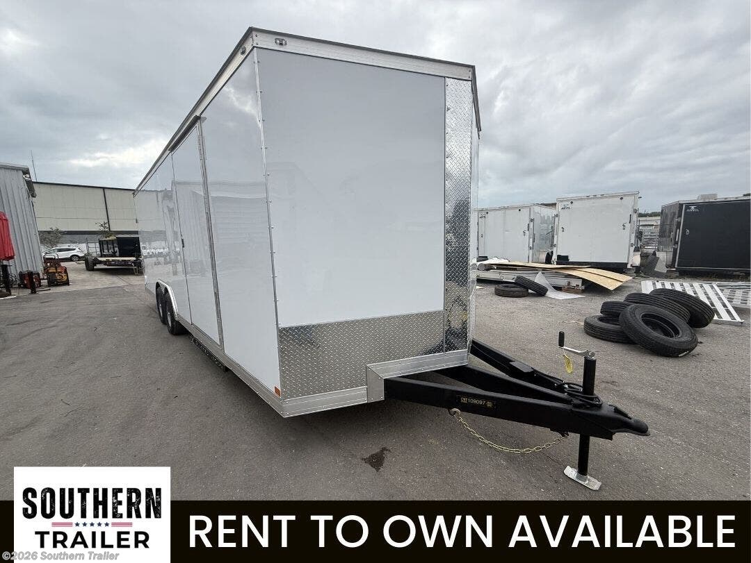 2026 Covered Wagon 8.5X24 Extra Tall Enclosed Cargo Trailer 9990 GVWR