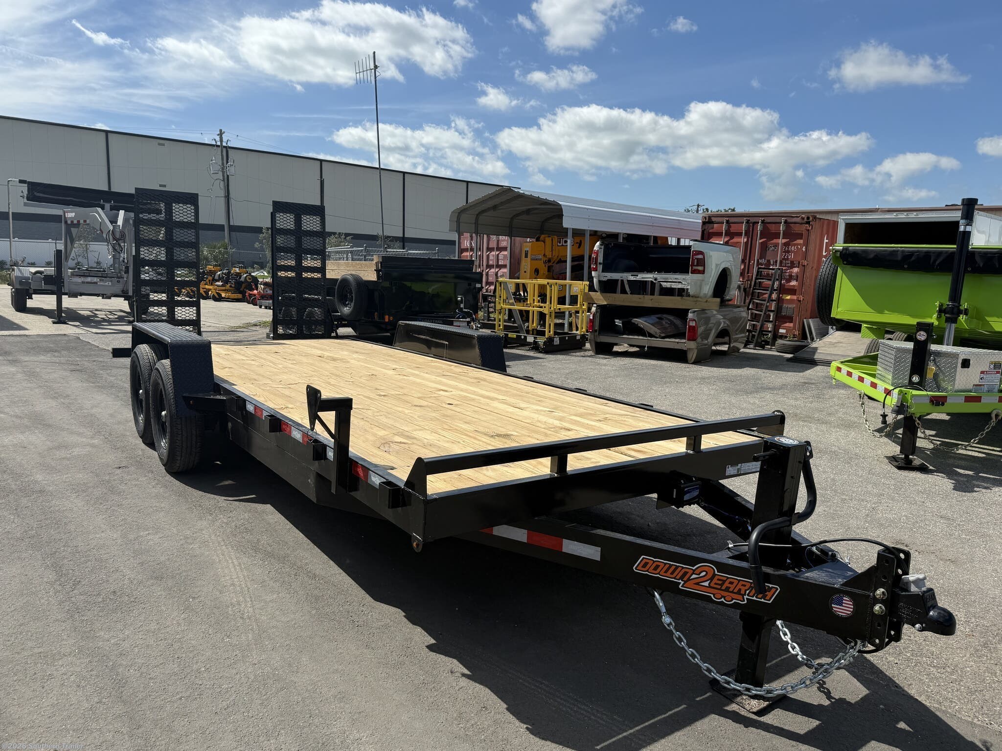 2026 Down 2 Earth 82X20 Equipment Trailer 14000 LB GVWR - New Equipment Trailer for sale by Southern Trailer in Englewood, Florida