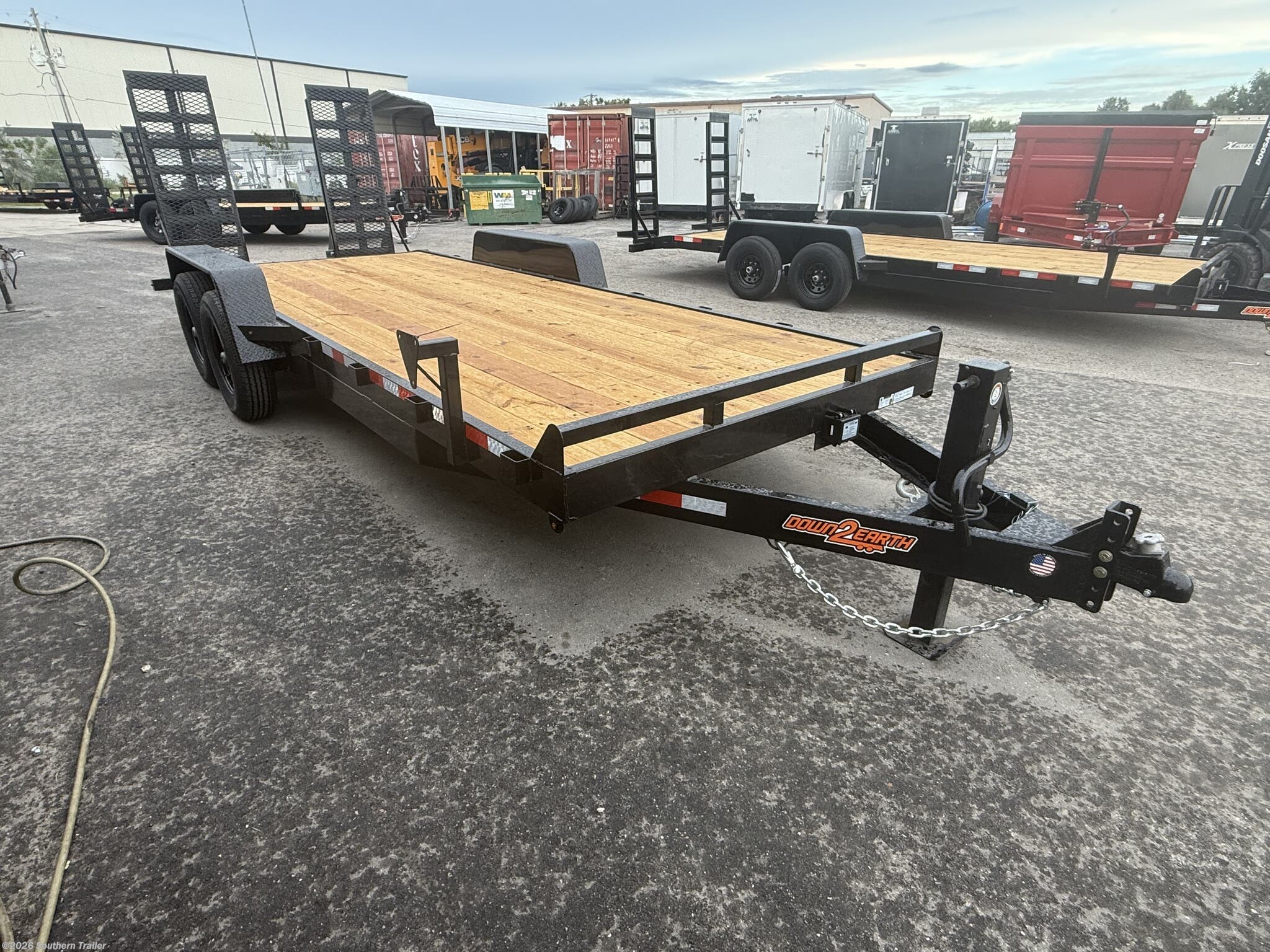 2026 Down 2 Earth 82X22 Equipment Trailer 14000 LB GVWR - New Equipment Trailer for sale by Southern Trailer in Englewood, Florida