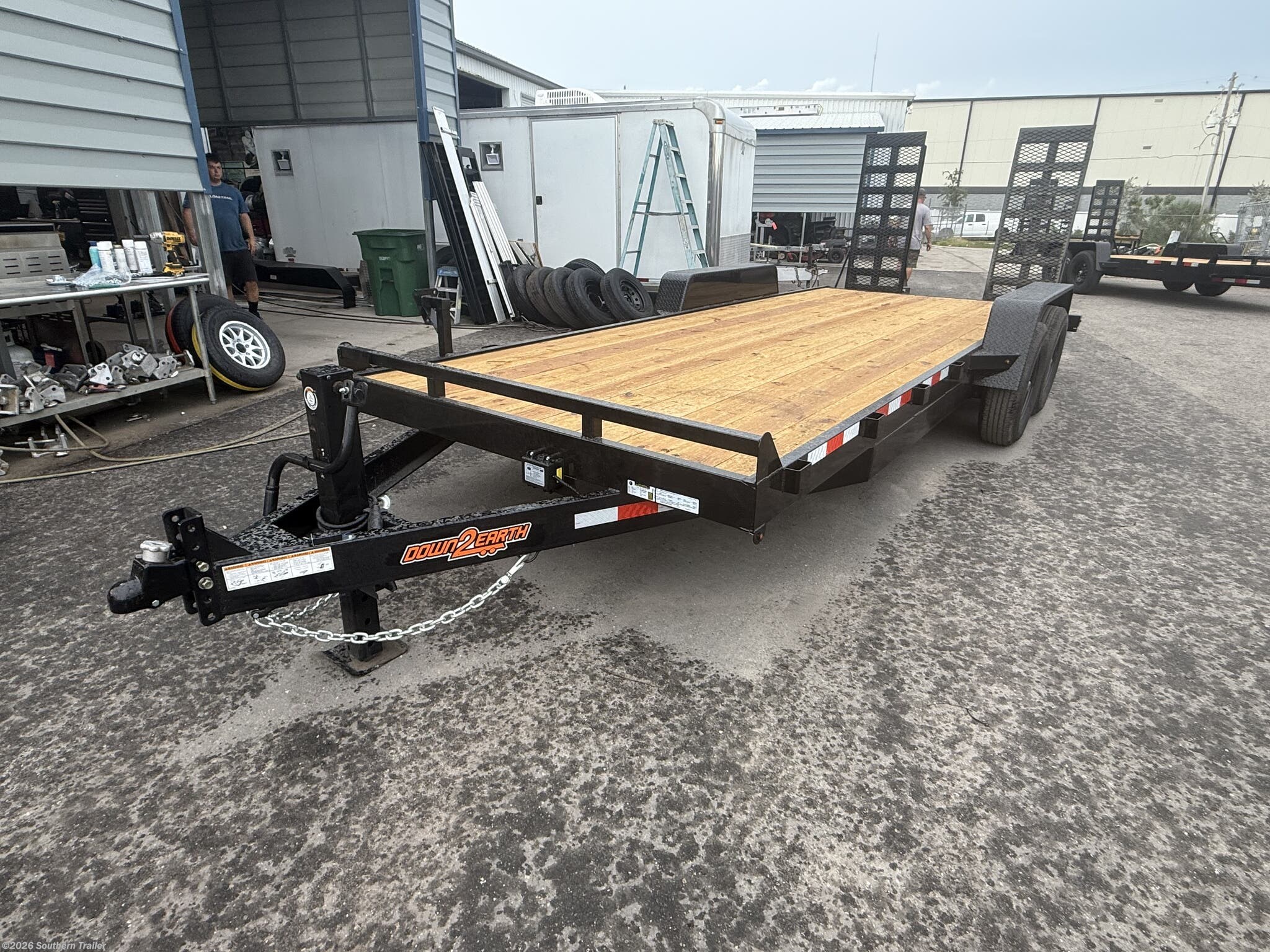 New 2026 Down 2 Earth 82X22 Equipment Trailer 14000 LB GVWR available in Englewood, Florida