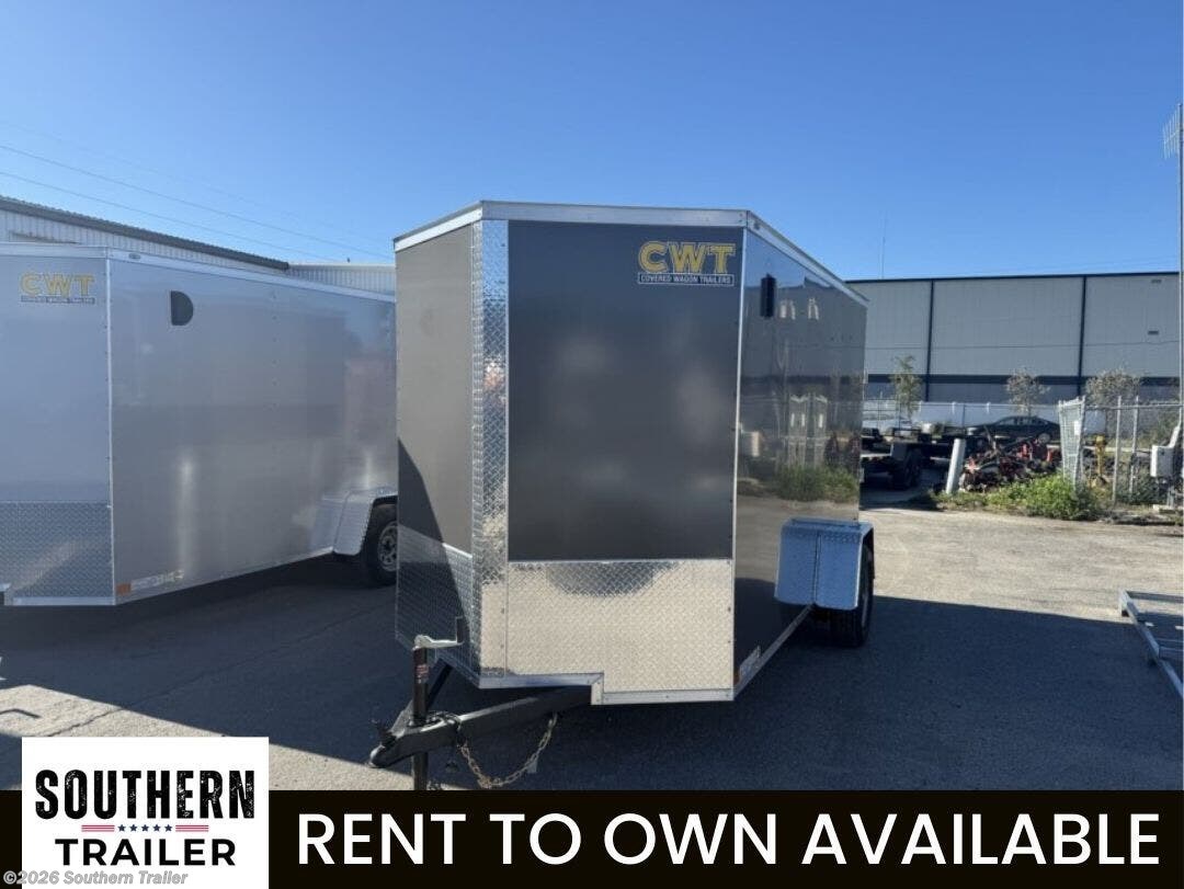 2026 Covered Wagon 6X12 Single Axle Enclosed Cargo Trailer 2990 GVWR