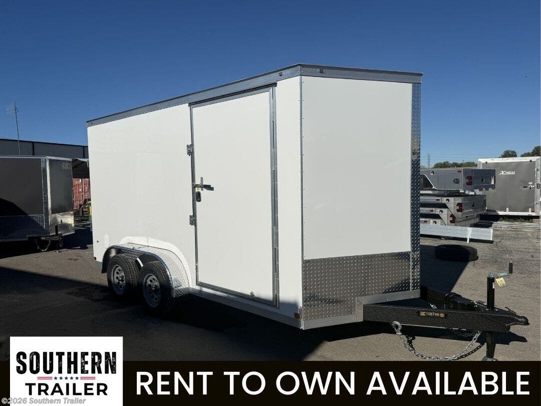 2026 Covered Wagon Goldmine 7X14 Tandem Axle Enclosed Cargo Trailer 7K GVWR