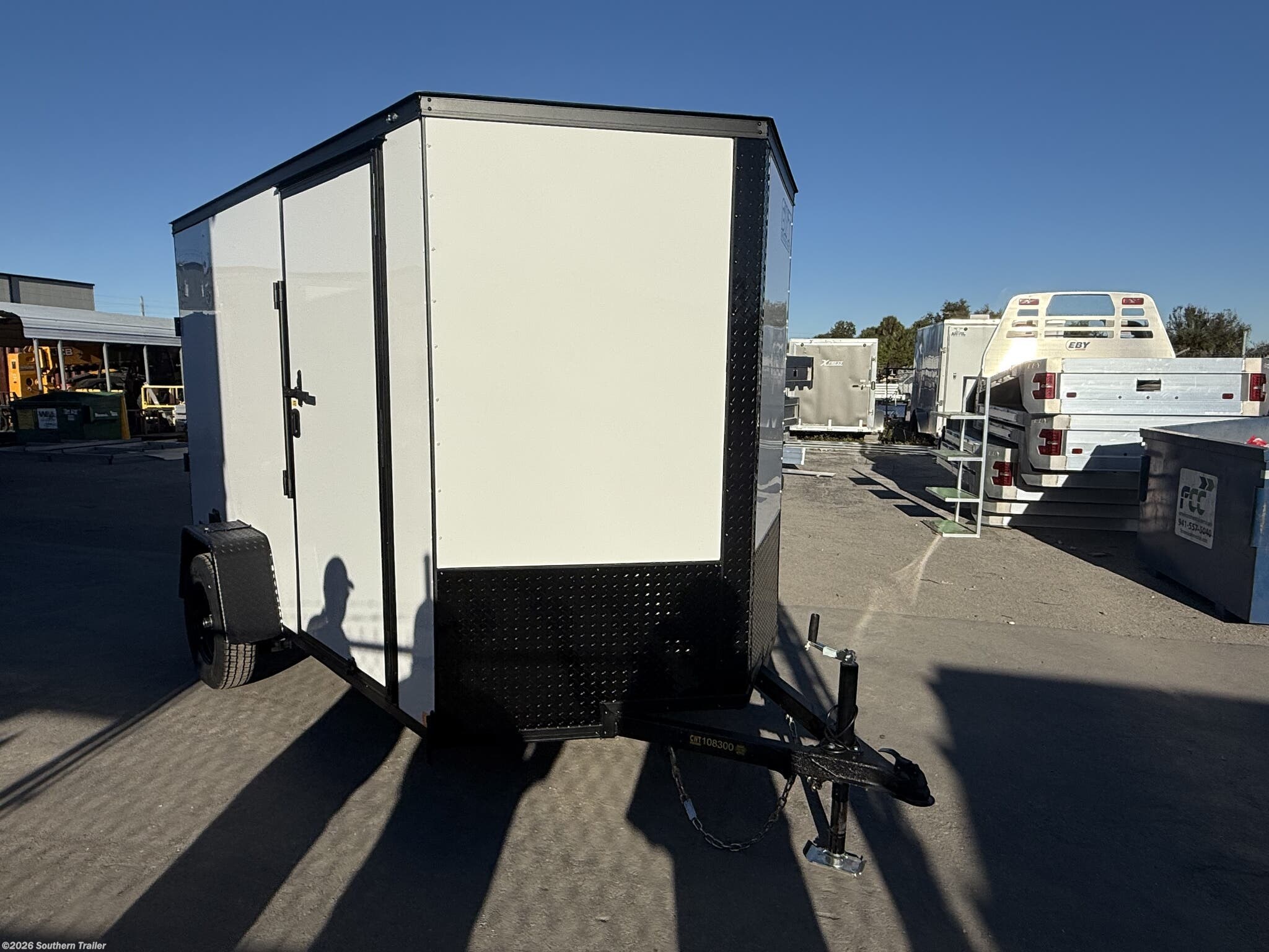 2026 Covered Wagon 6X10 Single Axle Enclosed Cargo Trailer 2990 GVWR - New Cargo Trailer for sale by Southern Trailer in Englewood, Florida