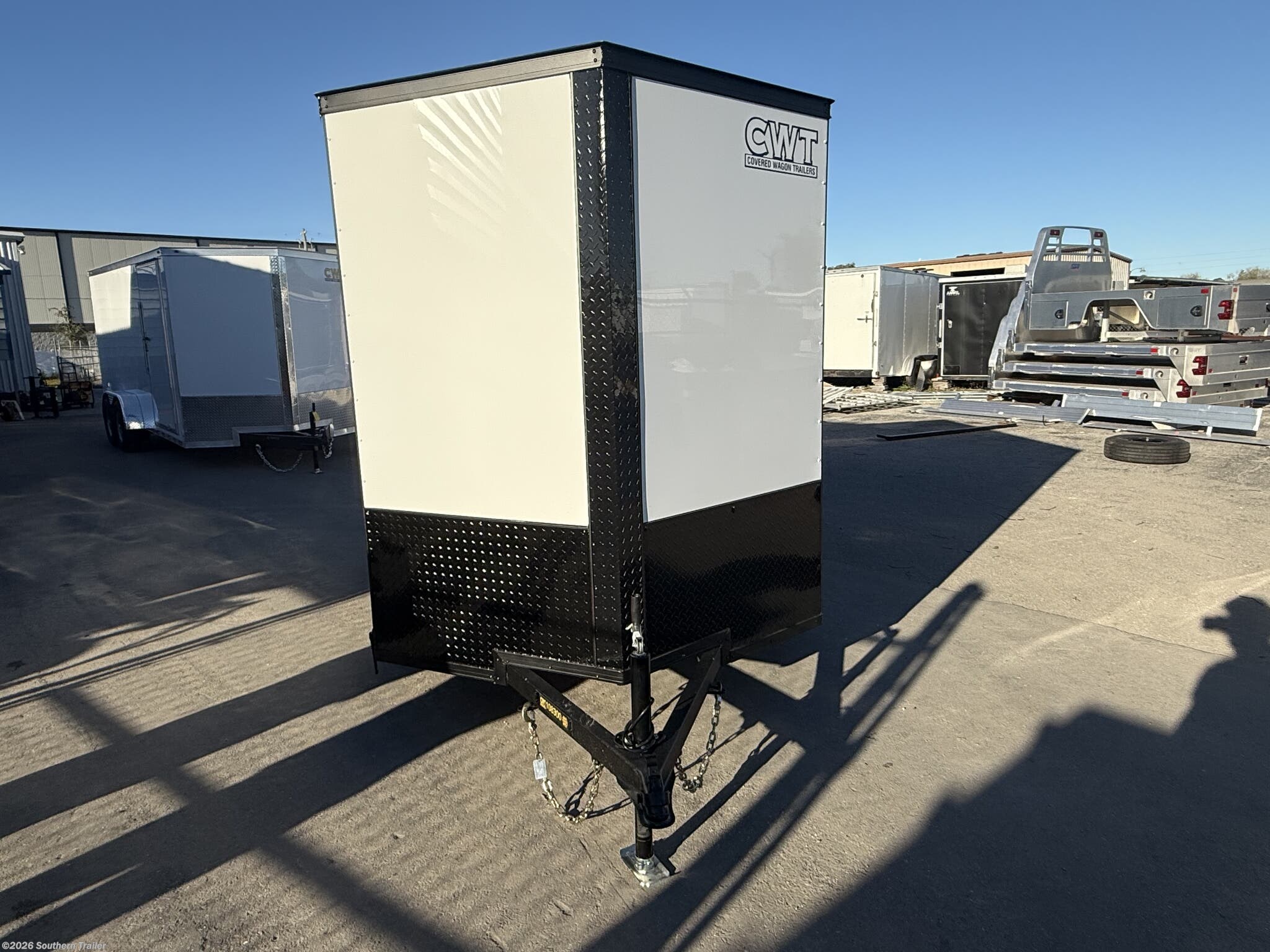 2026 6X10 Single Axle Enclosed Cargo Trailer 2990 GVWR by Covered Wagon from Southern Trailer in Englewood, Florida