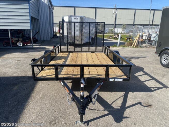 2026 76X10 Angle Series Utility Trailer 2990 GVWR by Down 2 Earth from Southern Trailer in Englewood, Florida