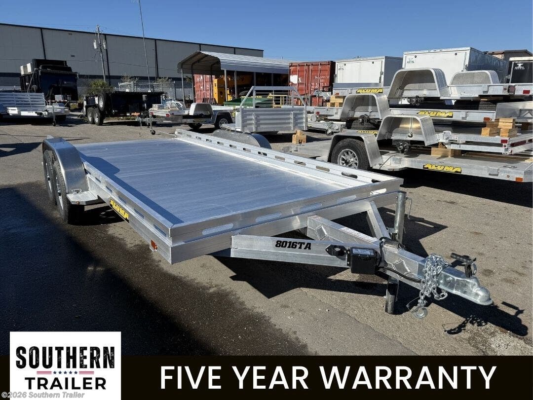 2027 Aluma 16' Utility Trailer w/Ramps 8.5K GVWR