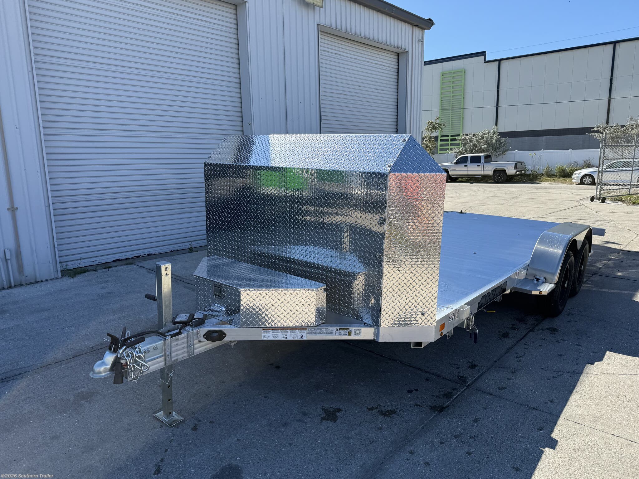 2027 8216ANV-TILT-TA 16' Anniversary Edition Tilt Trailer 7K GVWR by Aluma from Southern Trailer in Englewood, Florida