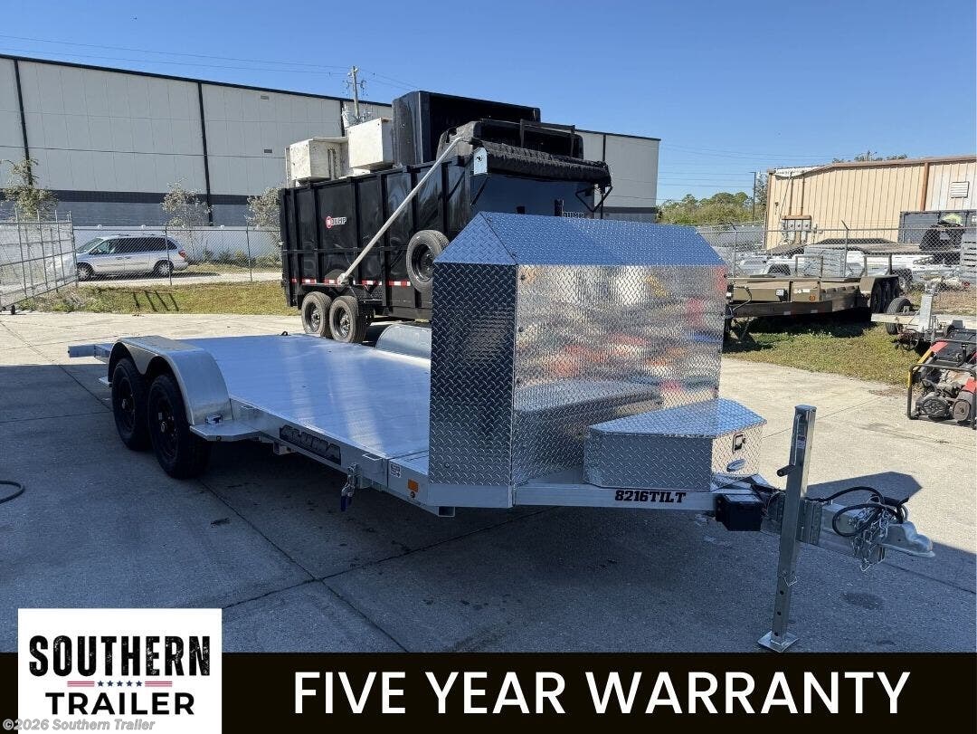 2027 Aluma 8216ANV-TILT-TA 16' Anniversary Edition Tilt Trailer 7K GVWR