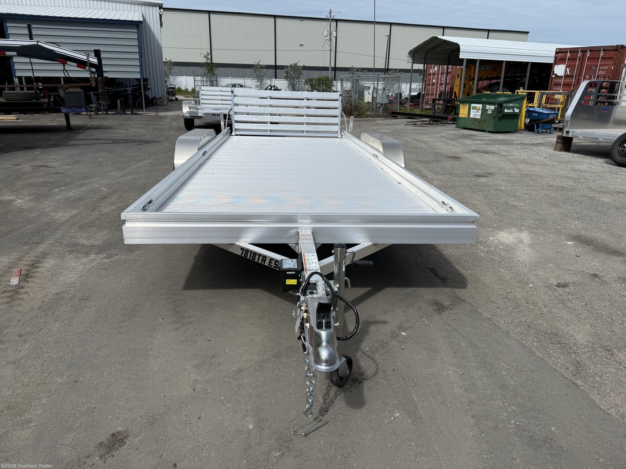 2027 7818ESA-TA 18' Aluminum Deck Utility w/Bi-Fold Gate 7K GVWR by Aluma from Southern Trailer in Englewood, Florida