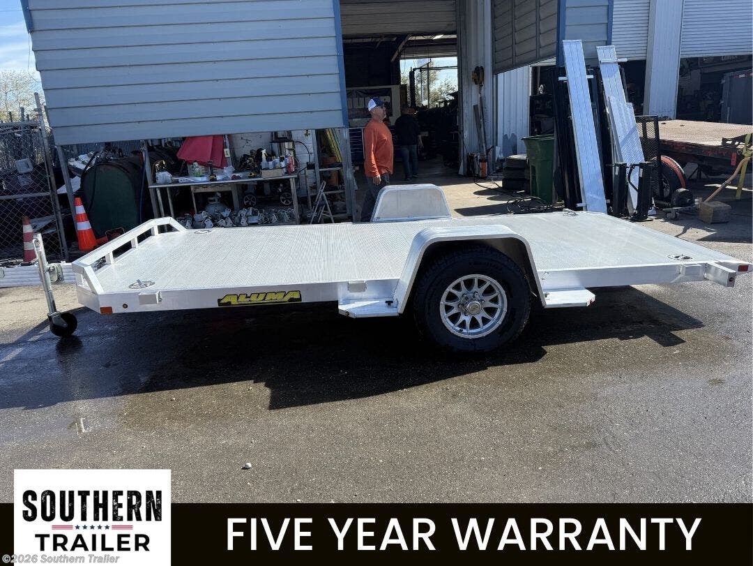 2027 Aluma 8214H-TILT-S 14' HD Aluminum Tilt Trailer 5.2K GVWR