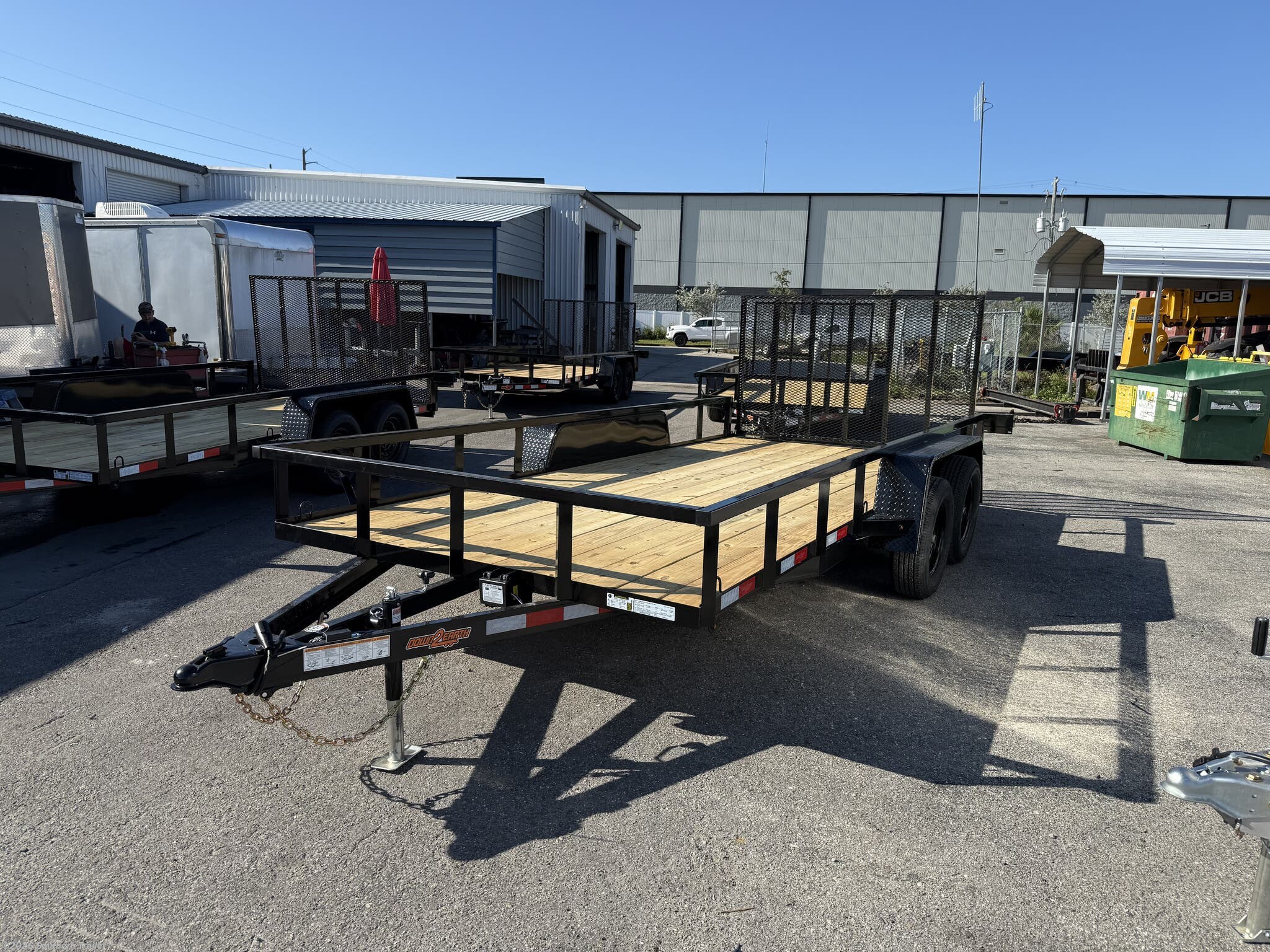 2026 82X16 Utility Trailer 7K GVWR by Down 2 Earth from Southern Trailer in Englewood, Florida