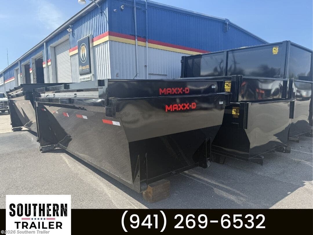 New 2026 MAXX-D 14' Roll Off Bin ONLY available in Englewood, Florida