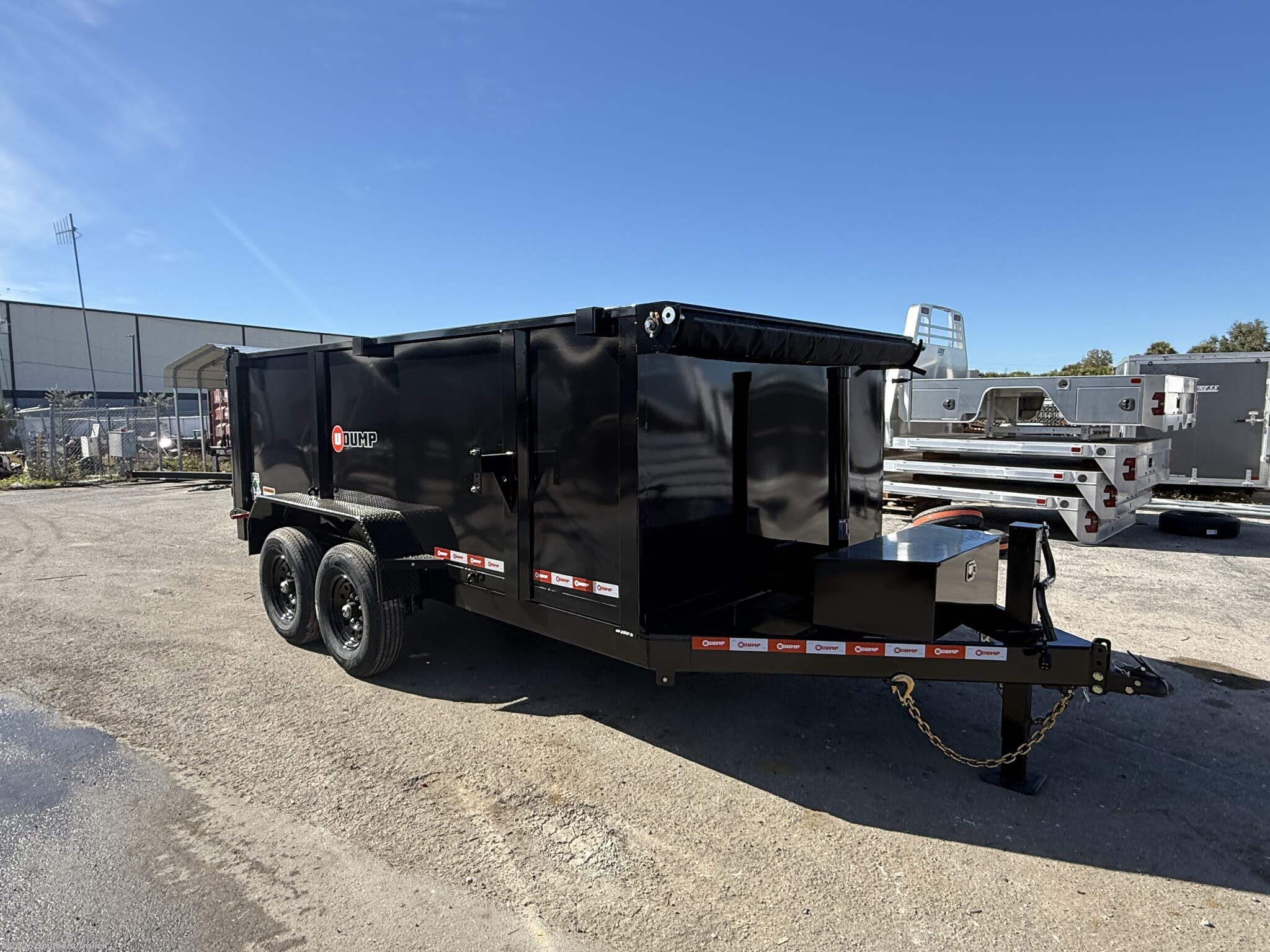 2026 U-Dump 83X14X48" Low Pro Telescopic Dump 14K GVWR - New Dump Trailer for sale by Southern Trailer in Englewood, Florida