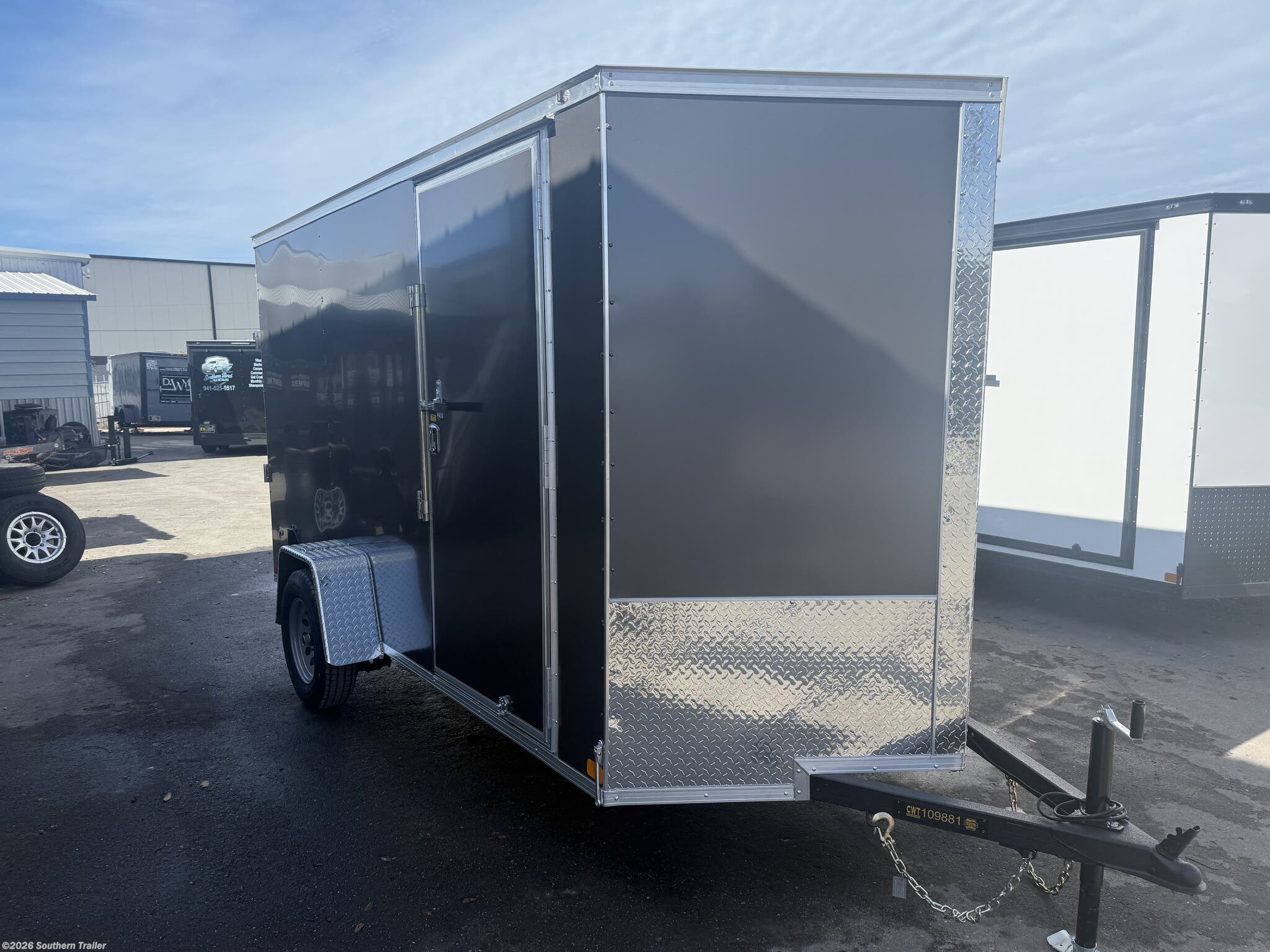 2026 Covered Wagon 6X12 Single Axle Enclosed Cargo Trailer 2990 GVWR - New Cargo Trailer for sale by Southern Trailer in Englewood, Florida