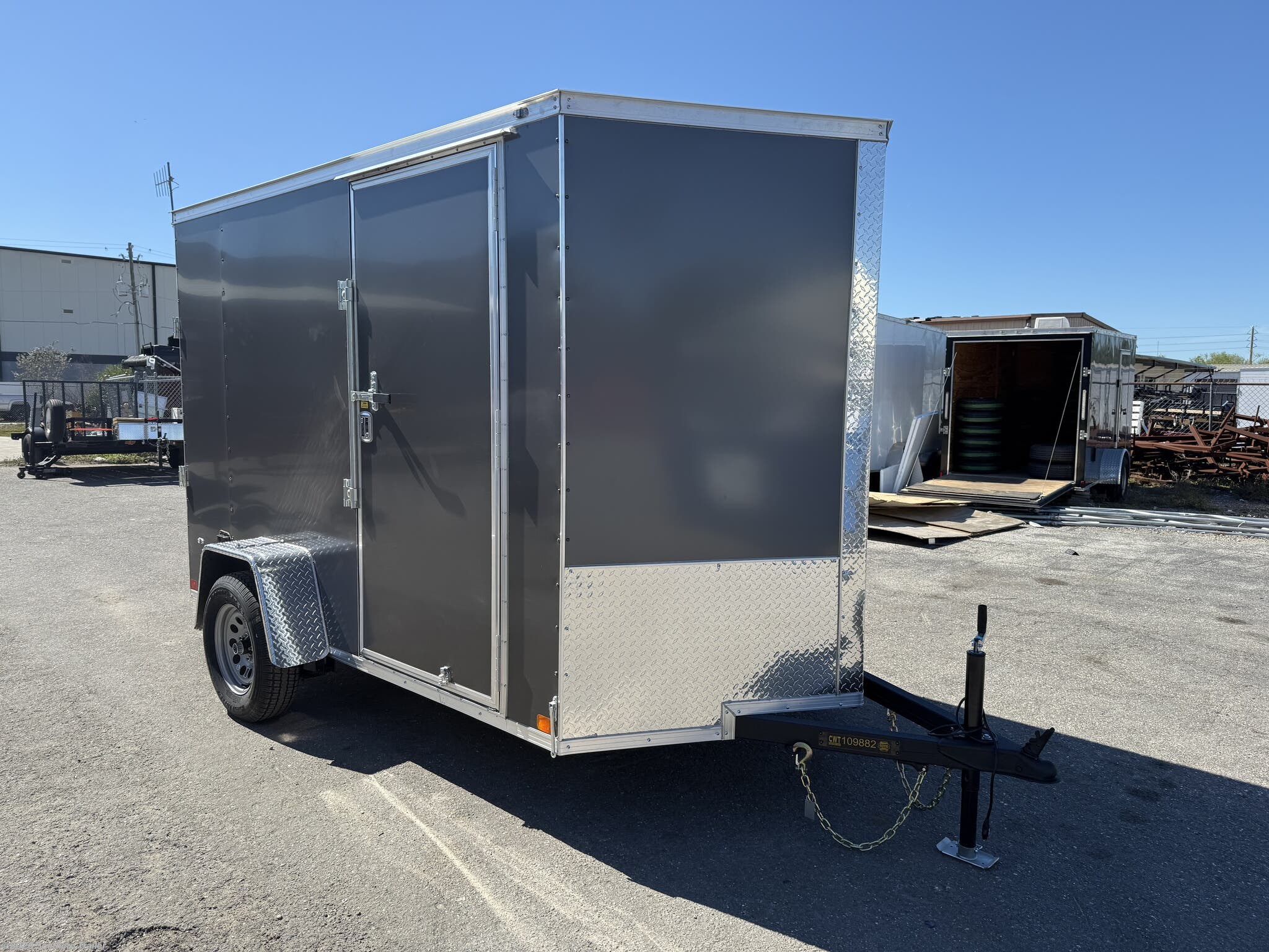 2026 Covered Wagon 6X10 Single Axle Enclosed Cargo Trailer 2990 GVWR - New Cargo Trailer for sale by Southern Trailer in Englewood, Florida
