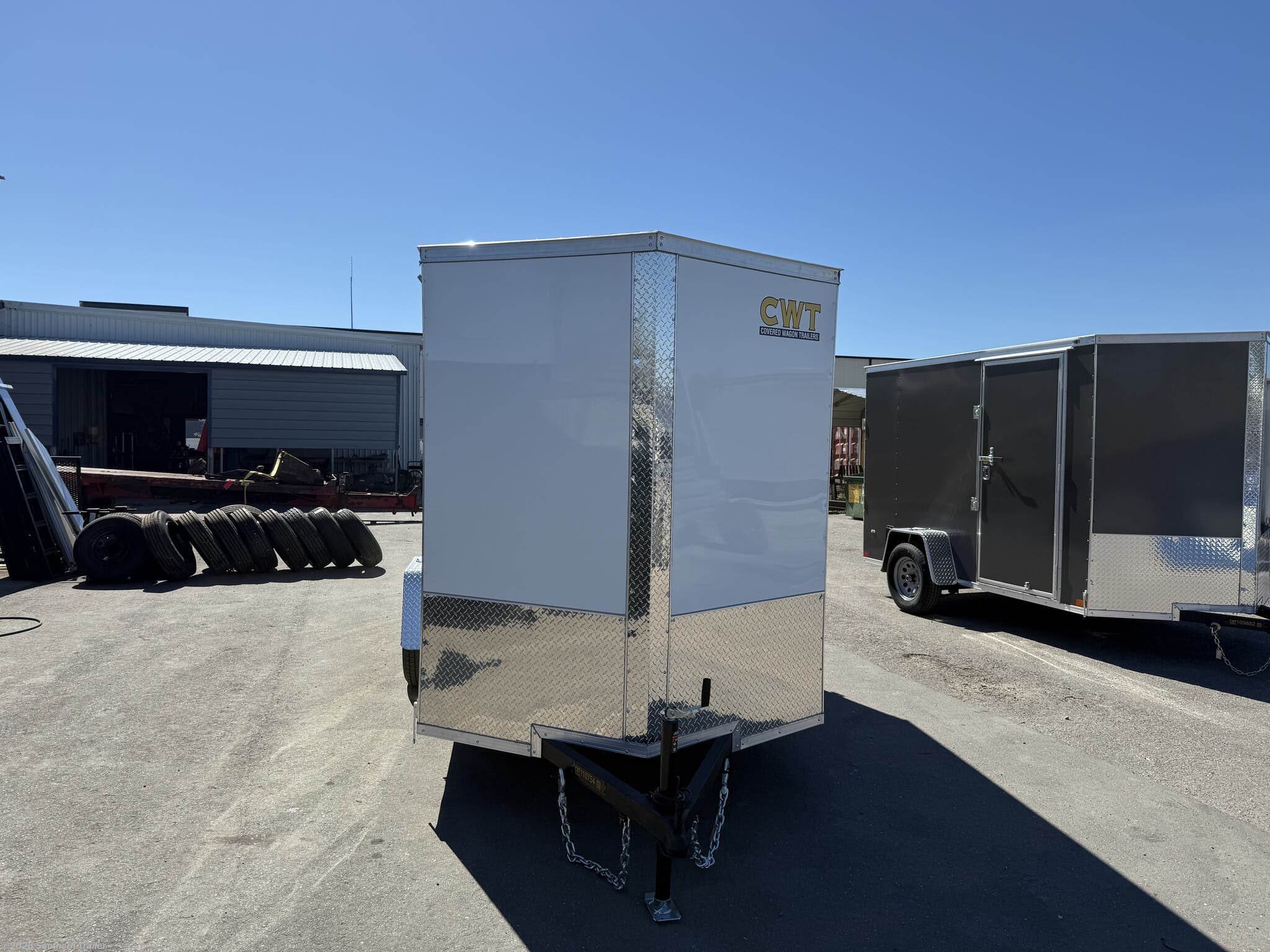 New 2026 Covered Wagon 6X10 Single Axle Enclosed Cargo Trailer 2990 GVWR available in Englewood, Florida